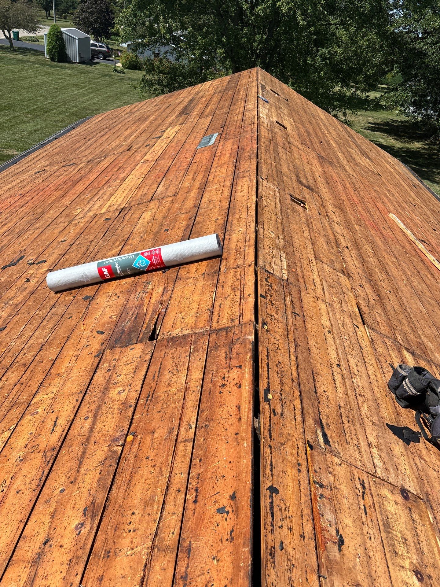 Residential Roofing Installation using Timberline UHDZ Shingles - Pewter Gray by RoofX 