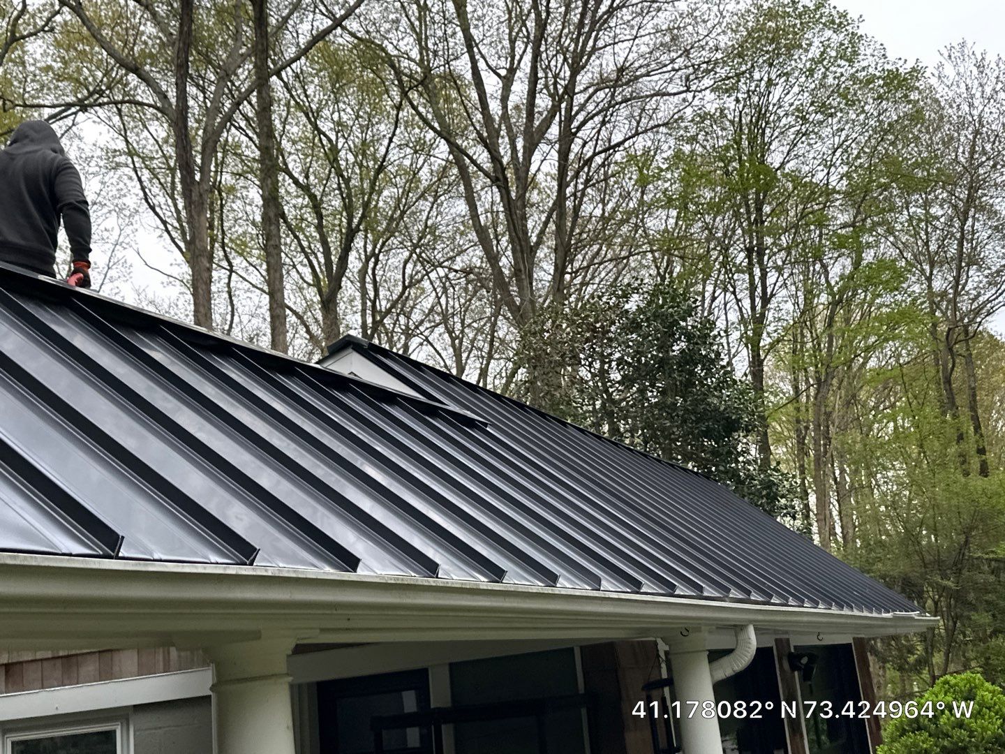 Residential Roofing Installation using Owens Corning TruDefinition Duration - Estate Gray by A Plus Exterior