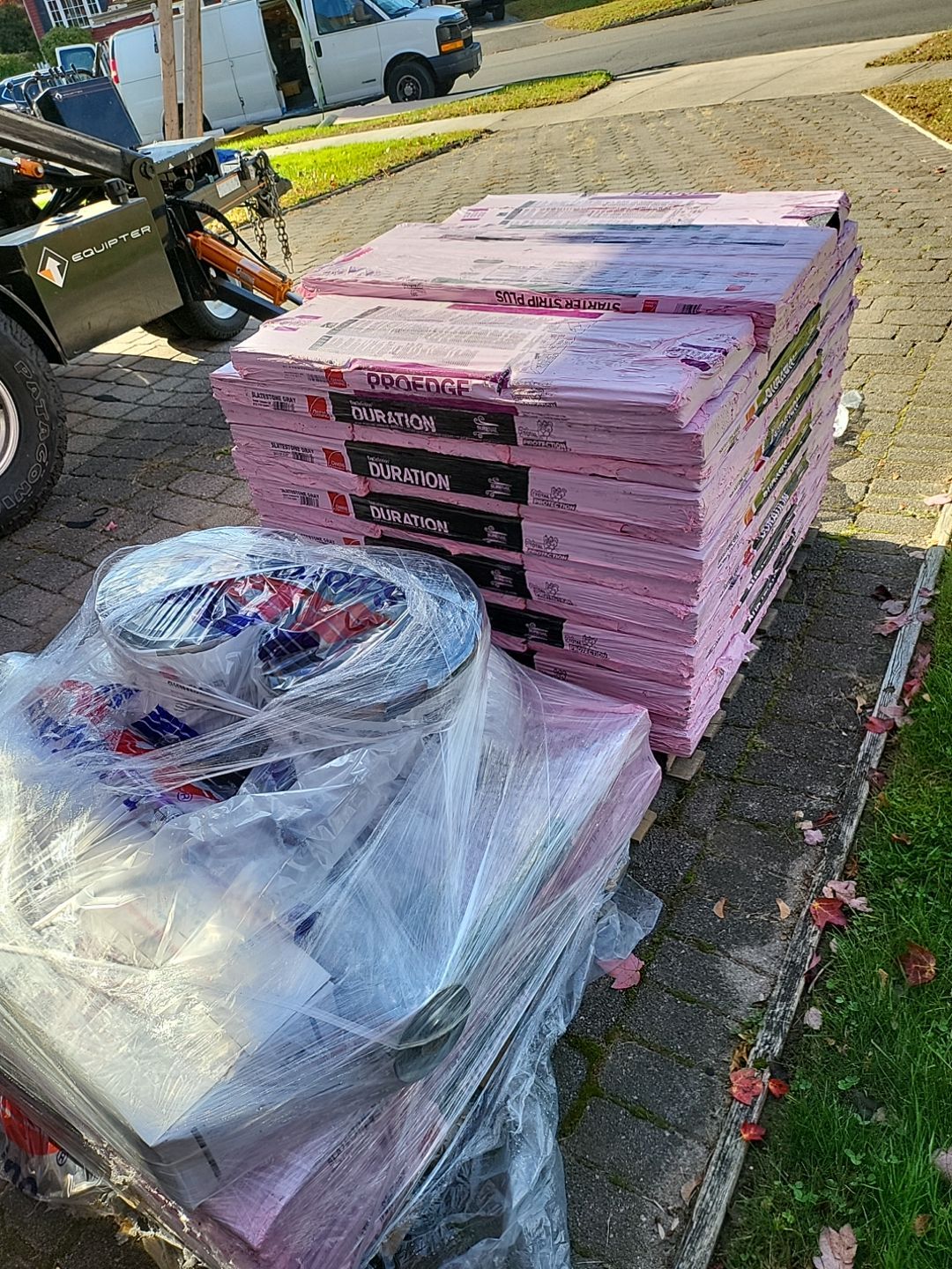 Residential Roofing Installation using Owens Corning TruDefinition Slatestone Gray by A Plus Exterior