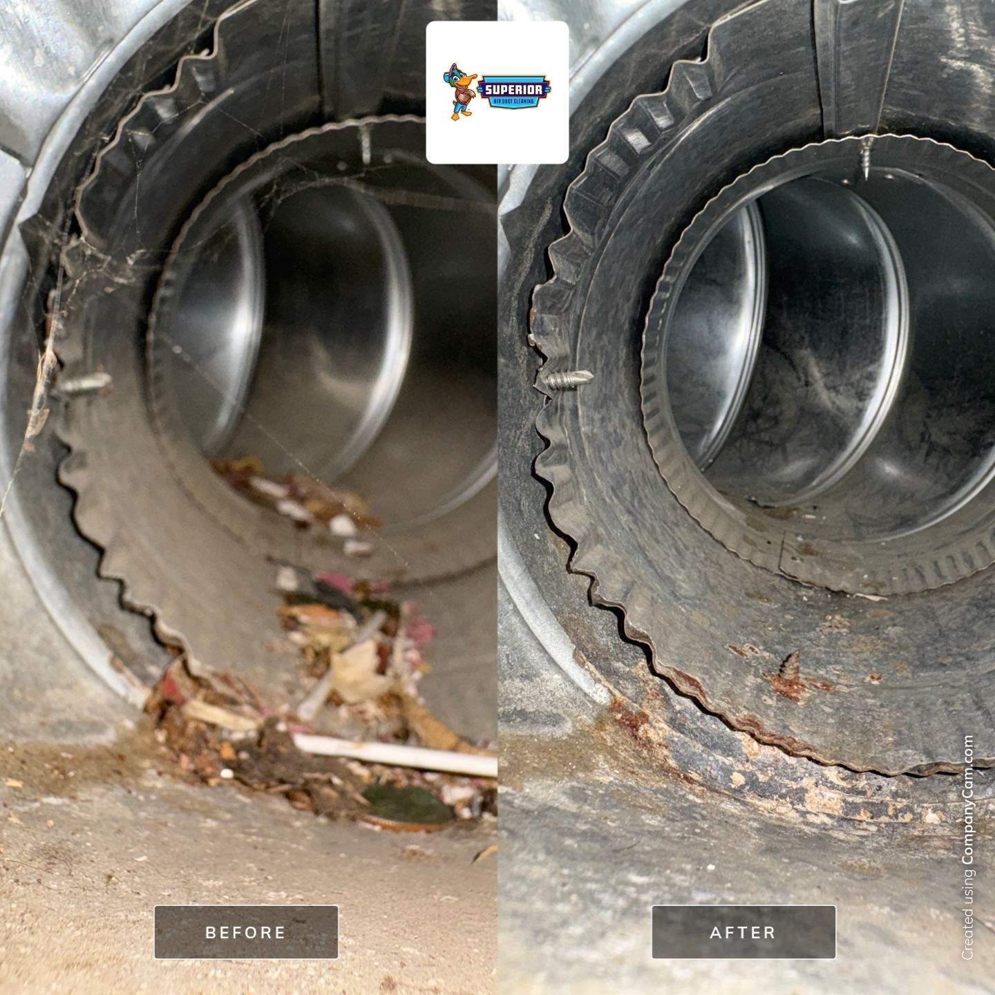 Air Duct Cleaning With a Vacuum Truck in North Lima, OH by Superior Air Duct Cleaning