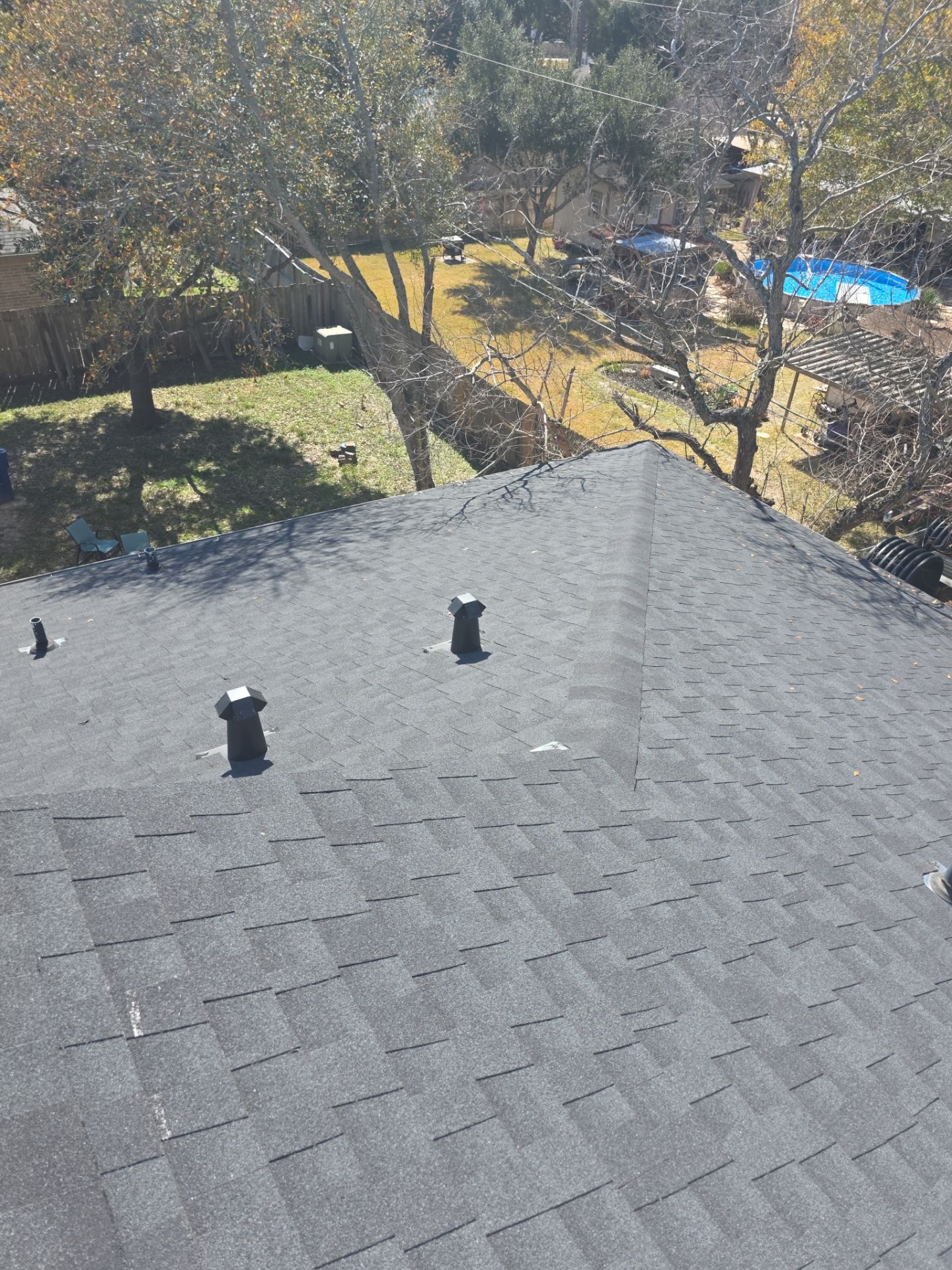 Our salesmen actually WORK for you! by REPS Austin Area Roofer