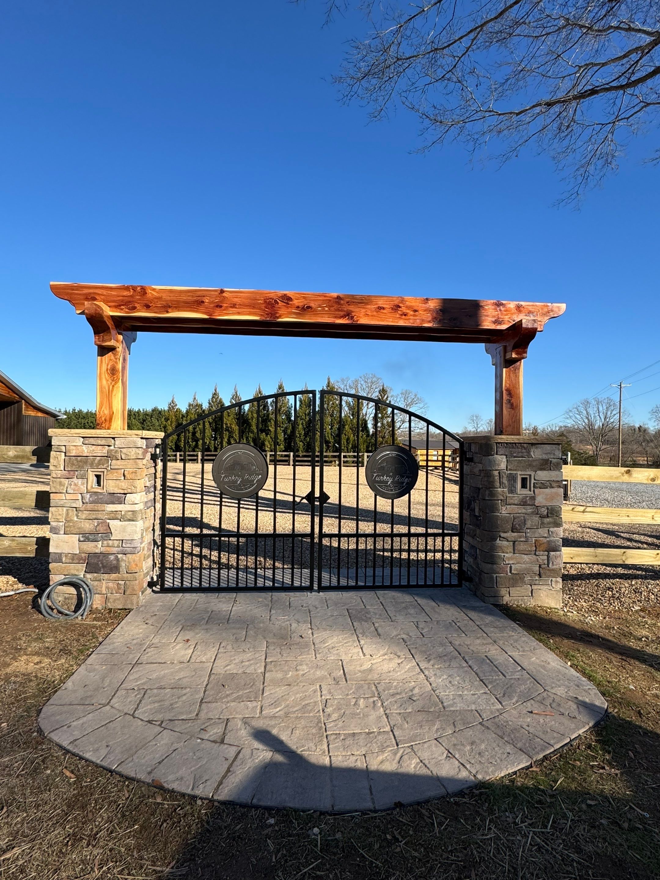 Arbor Entrance by JWH Contracting LLC
