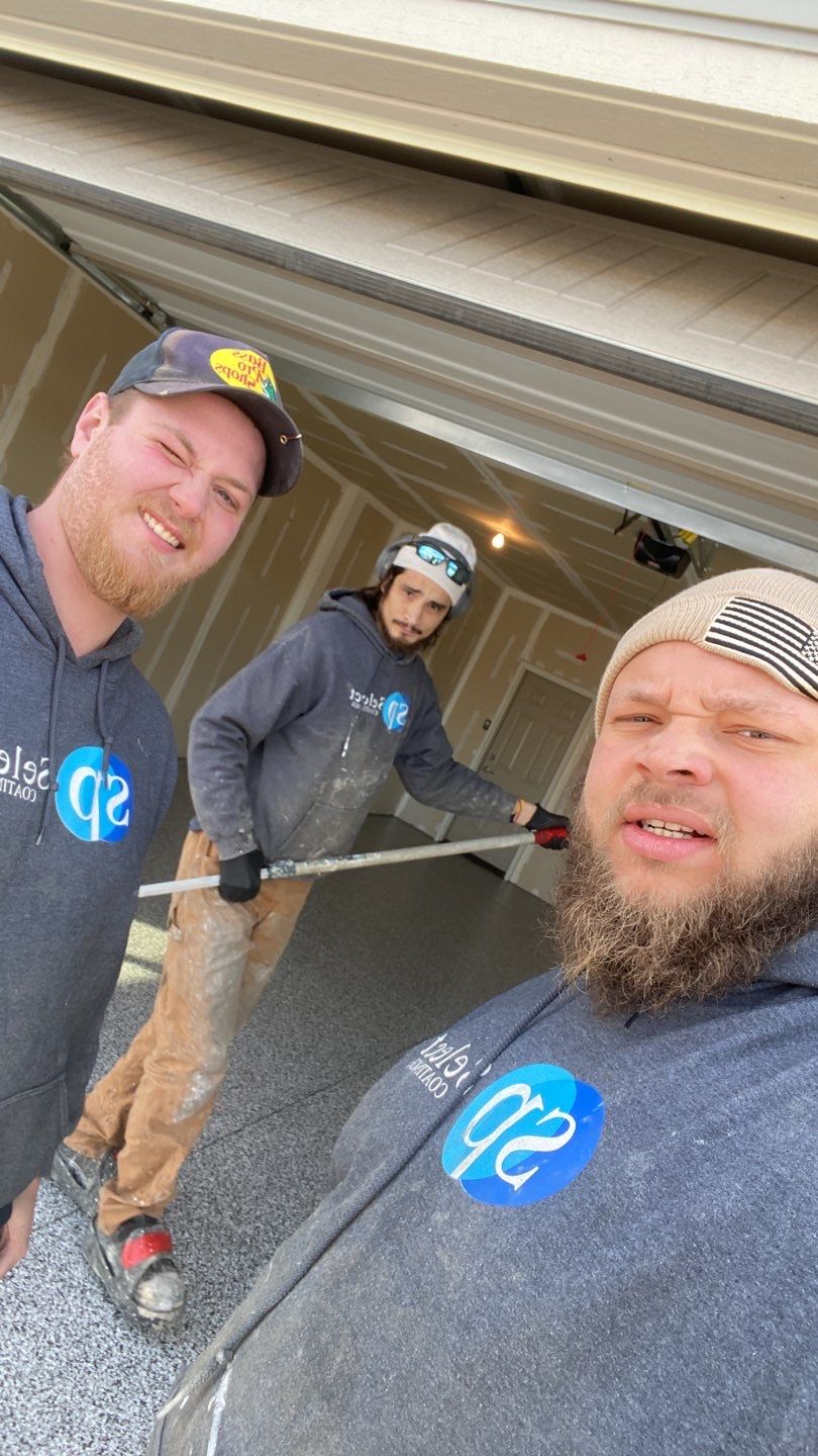 Garage using Domino  by Select Painting, Coatings & Garage Cabinets