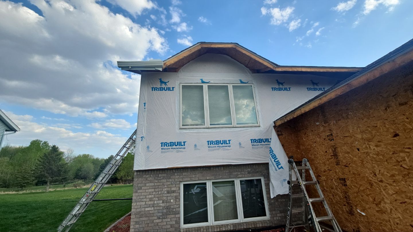 Project in Sartell by CoMitted 365 Roofing & Exteriors 