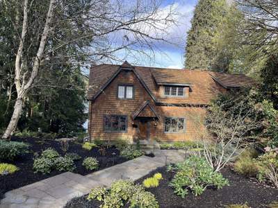 Residential Roof Repair in Progress in Bainbridge Island, WA