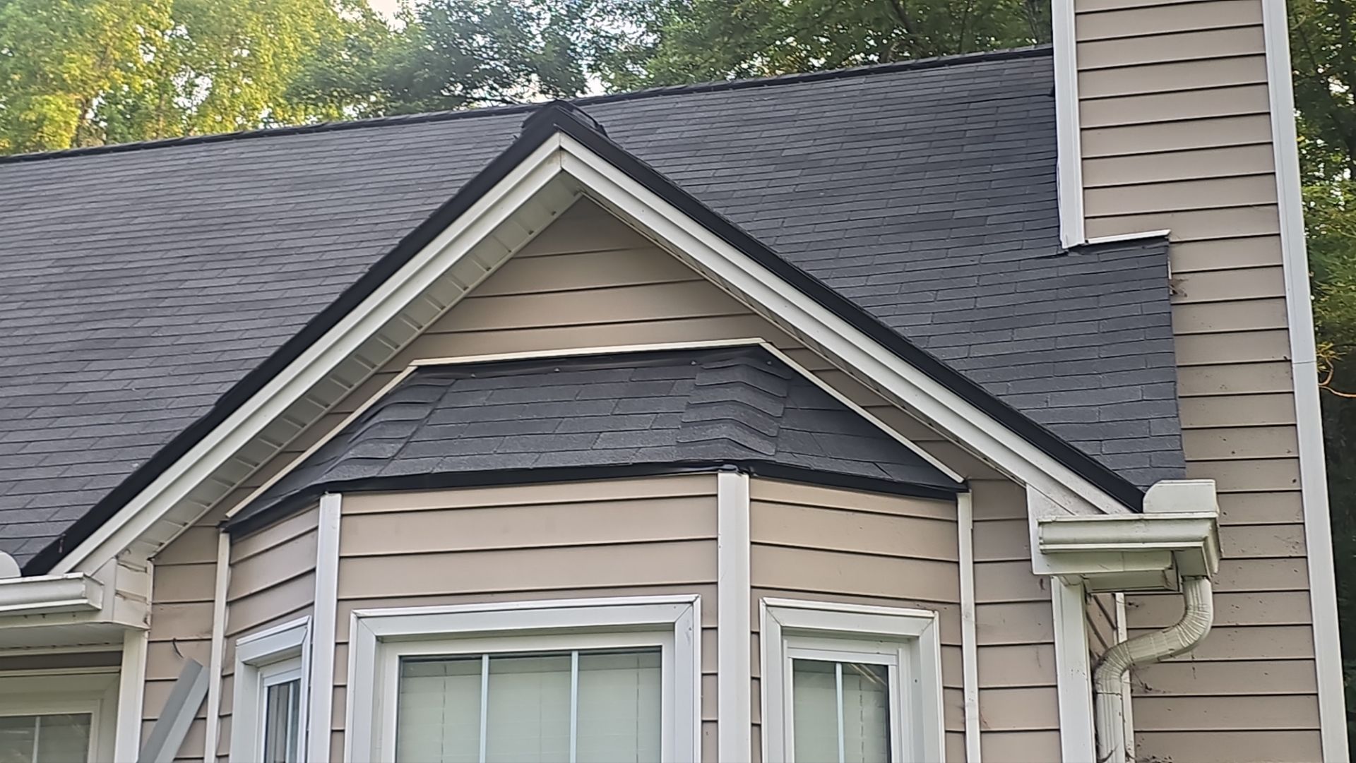 Kennesaw, GA Roof Replacement CertainTeed Landmark Moire Black by Reset Roofing