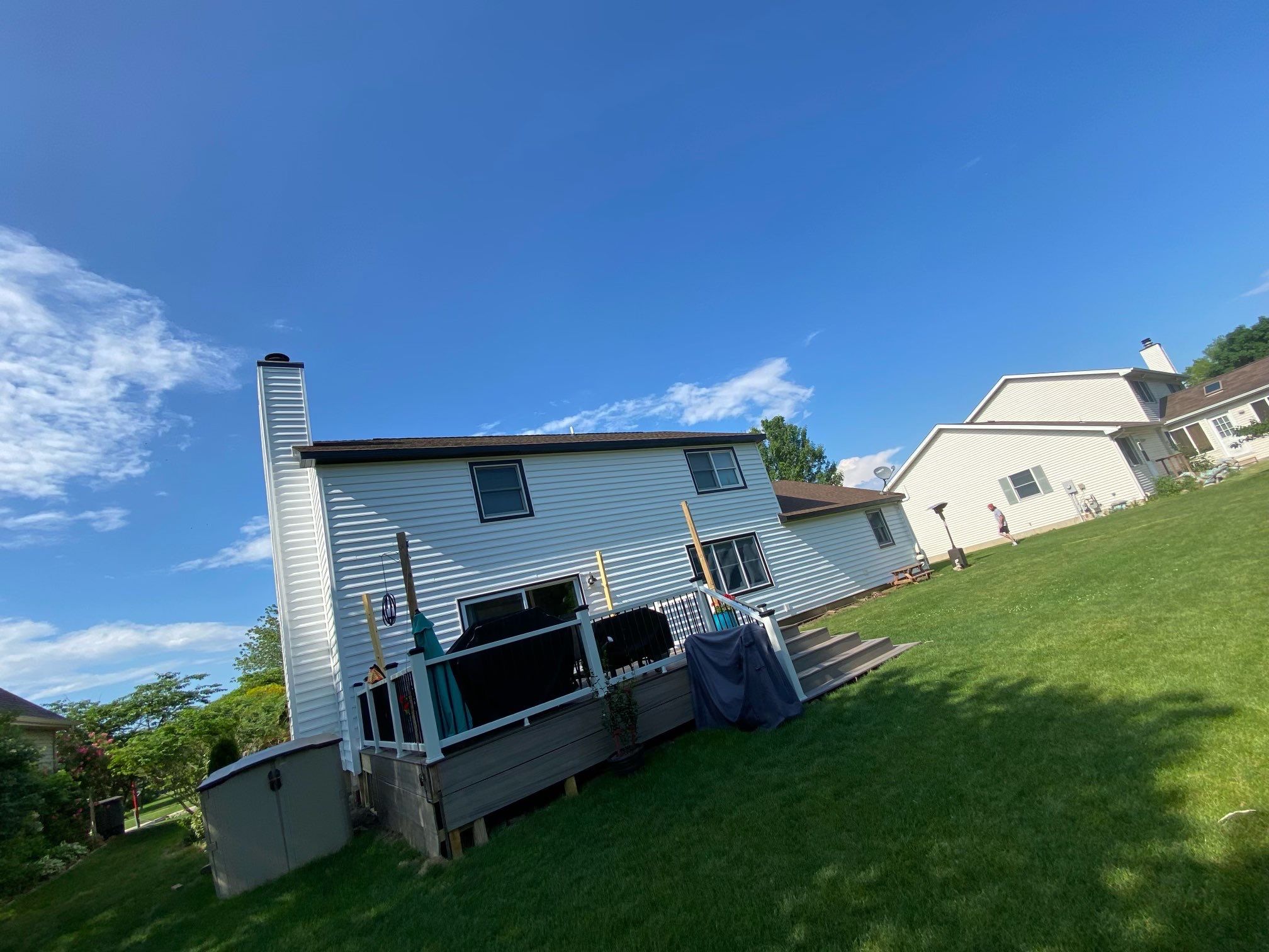 Siding installation by Kraz Construction