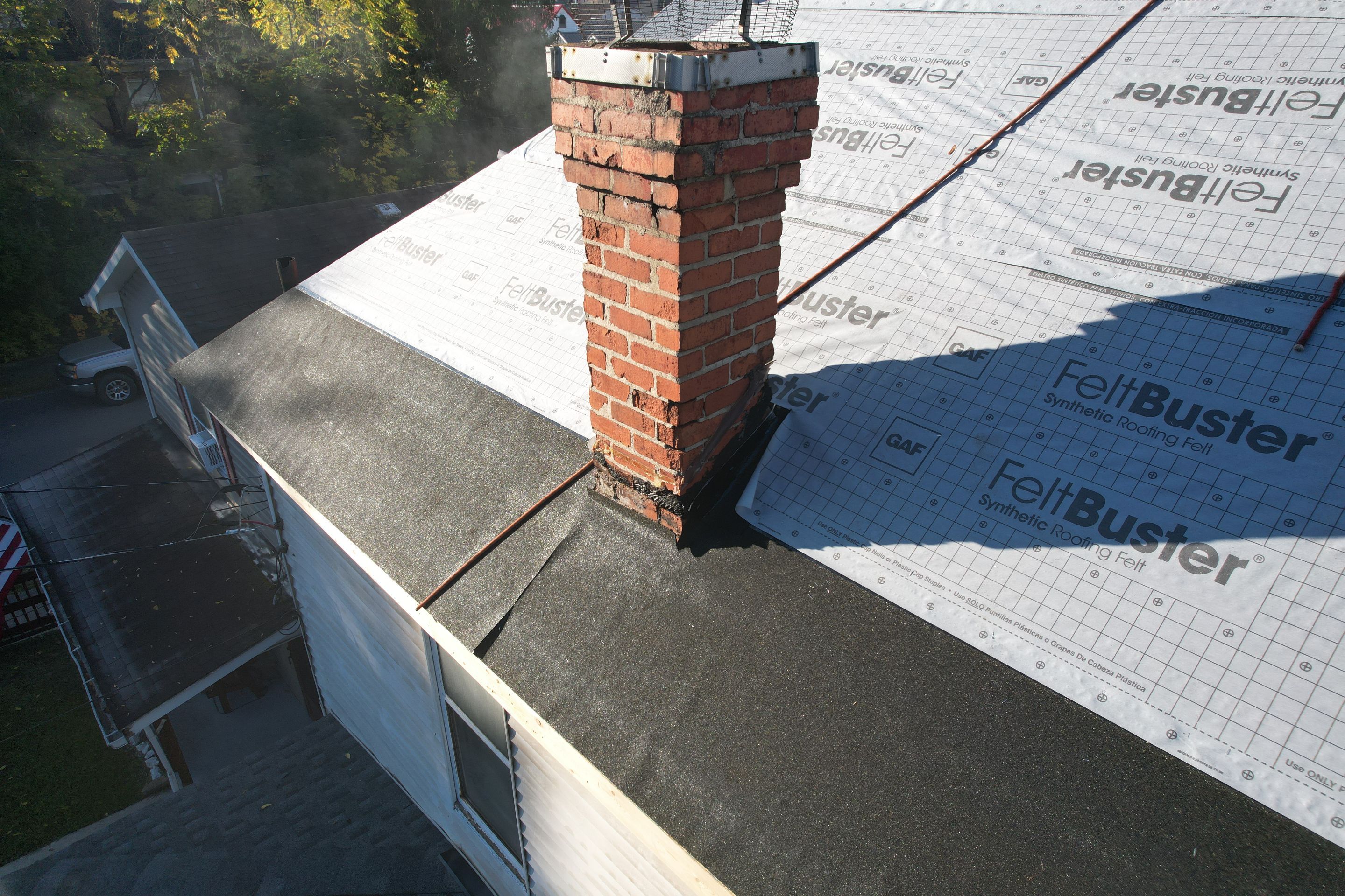 Residential Roofing Installation using GAF Timberline HDZ Pewter Gray by Rainstoppers Roofing