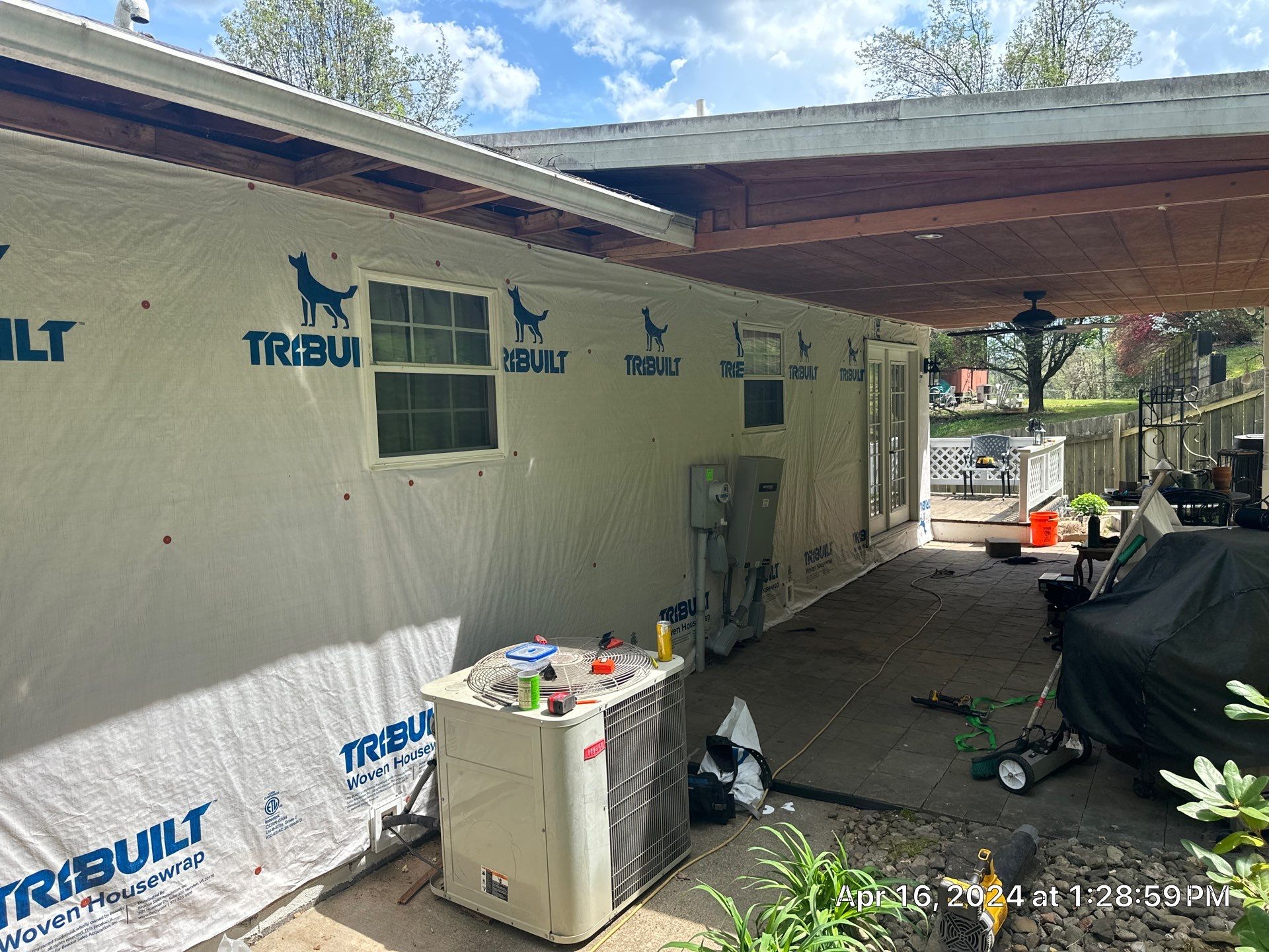 Siding Installation using James Hardie by Fahey Roofing + Contracting