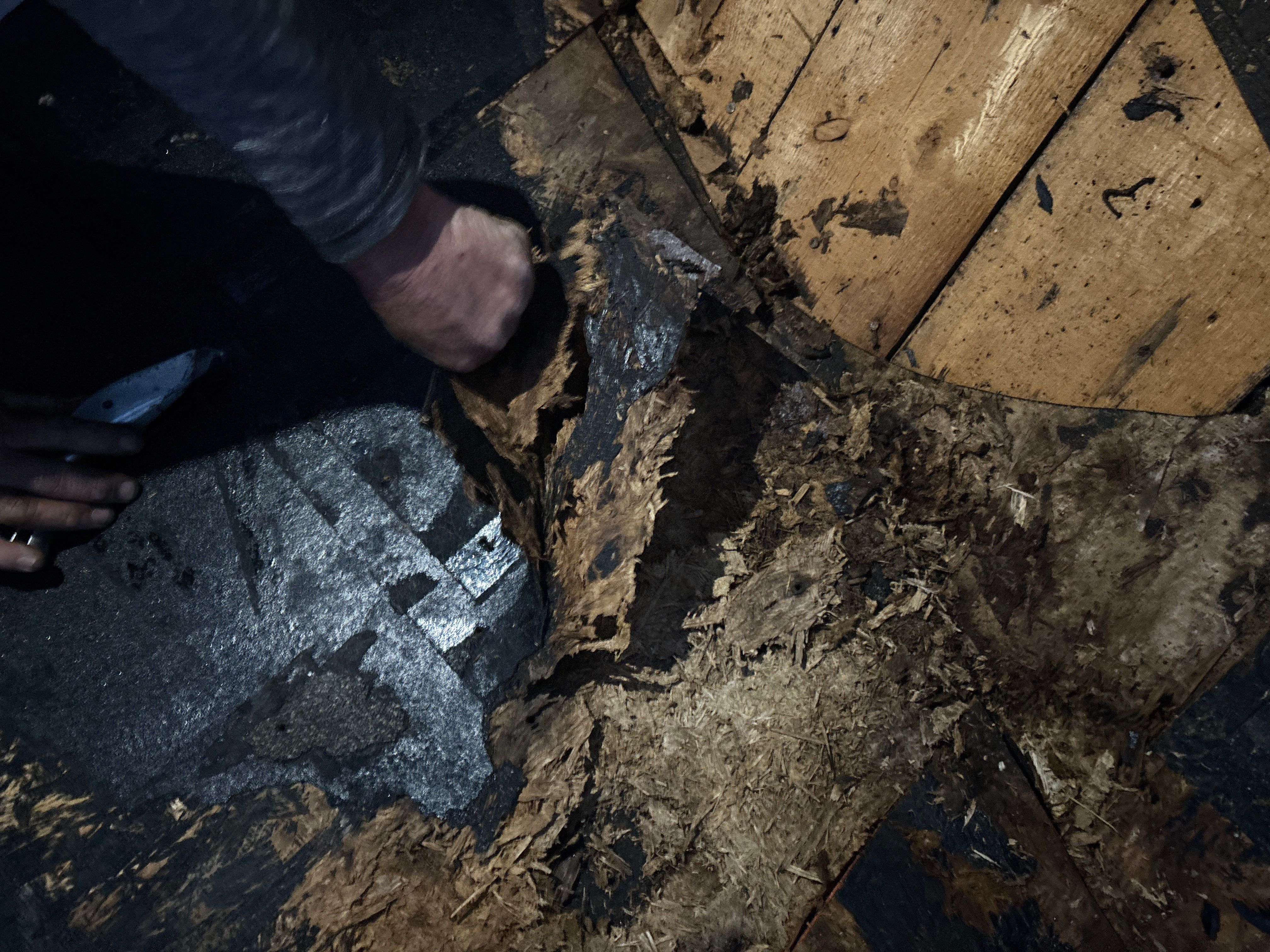 Chimney Reflash and Structural Valley Repair - Hidden Rot Discovery - Edmond, OK by 5Coat Roofing & Construction