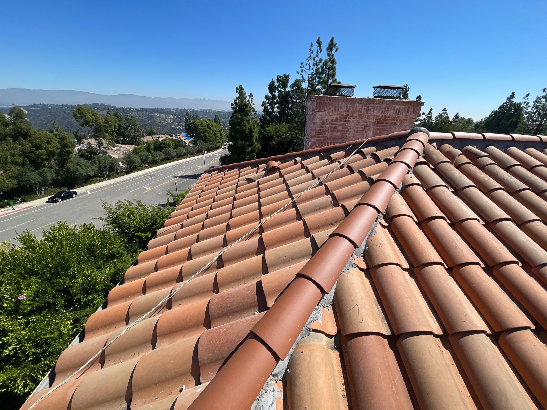 Tile Reset Project- Los Angeles CA 90049 by Epic Roof Replacement