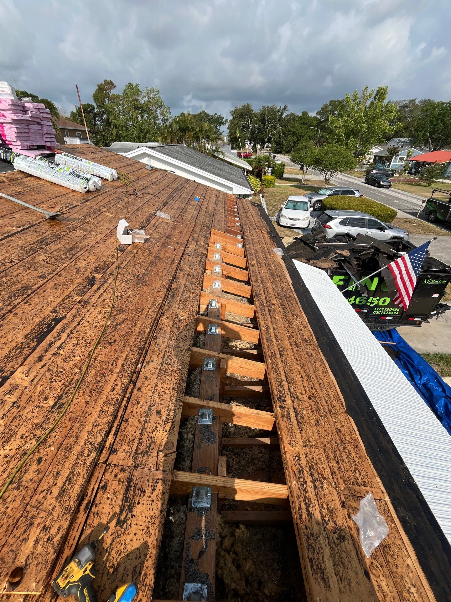 Project in St. Petersburg 33713 by Mitchell Roofing Company LLC 