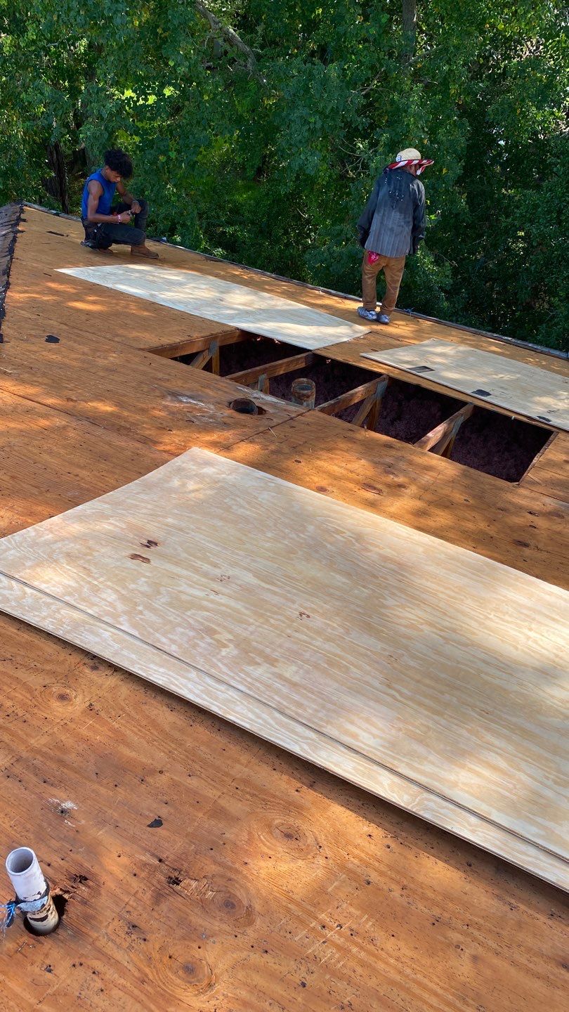 Residential Roofing Installation using Roof Replacement by American Roofing & Construction LLC