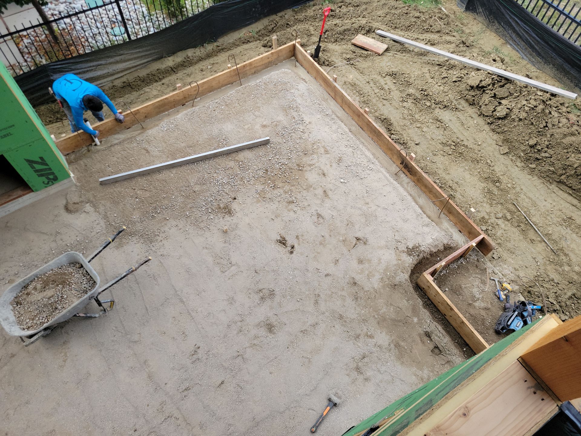 Stamped Concrete Patio and Custom Walkway Installation in Berthoud, Colorado by Center Line Concrete