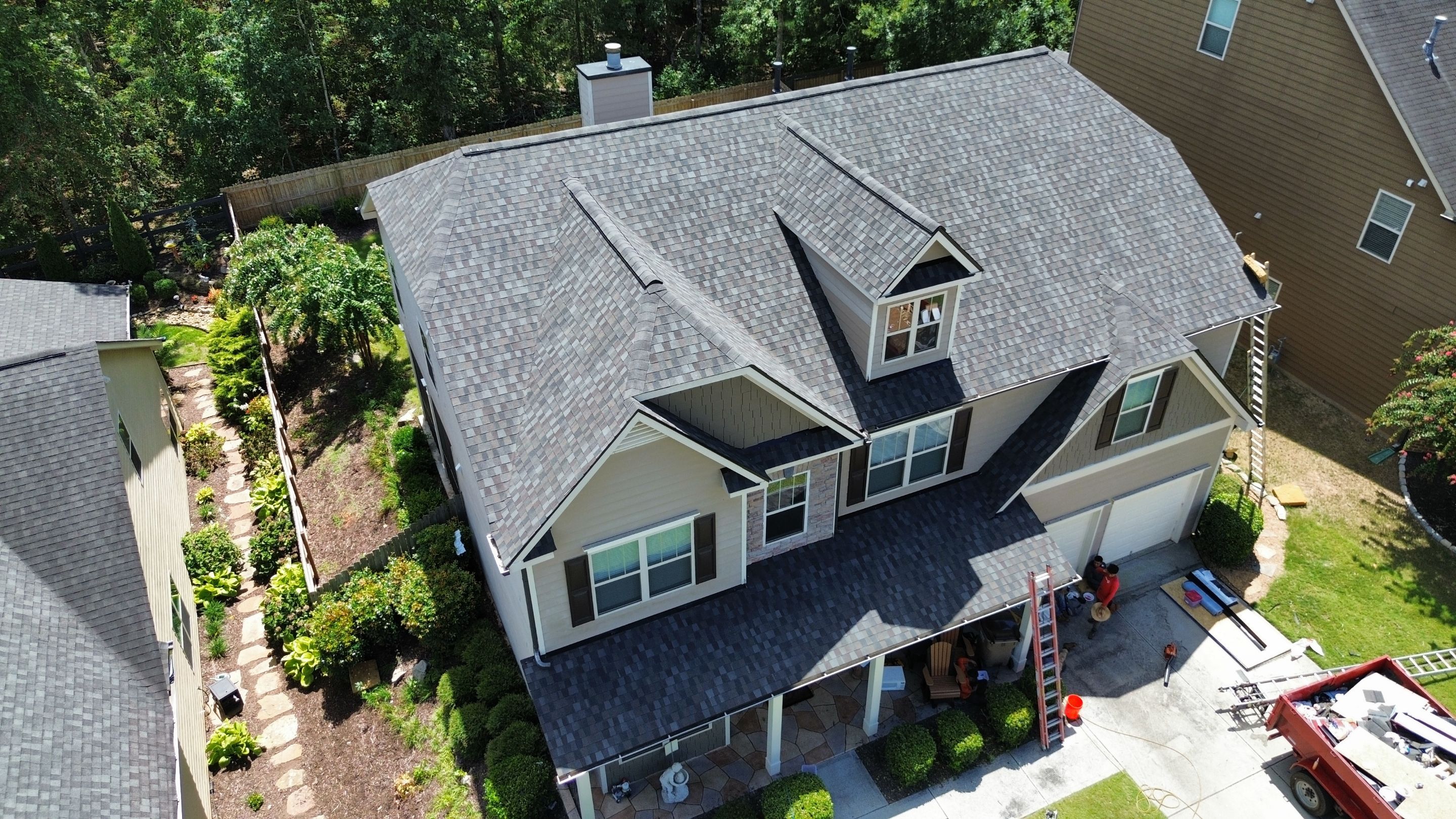 Cumming, GA Roof Replacement GAF Timberline HDZ Appalachian Sky by Reset Roofing