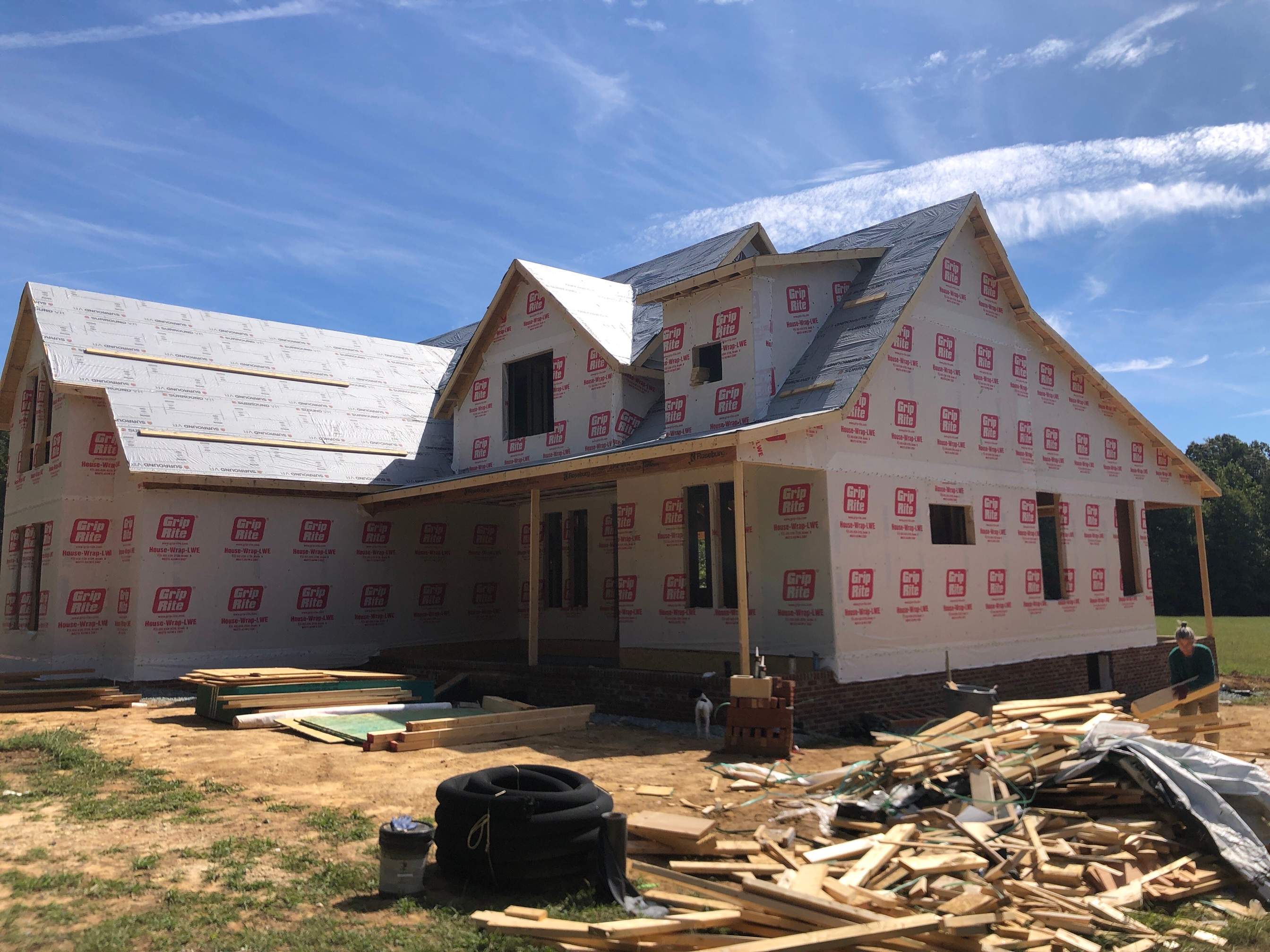 Custom Home Metal Roof Installation by Just In Time Roofing and Restoration