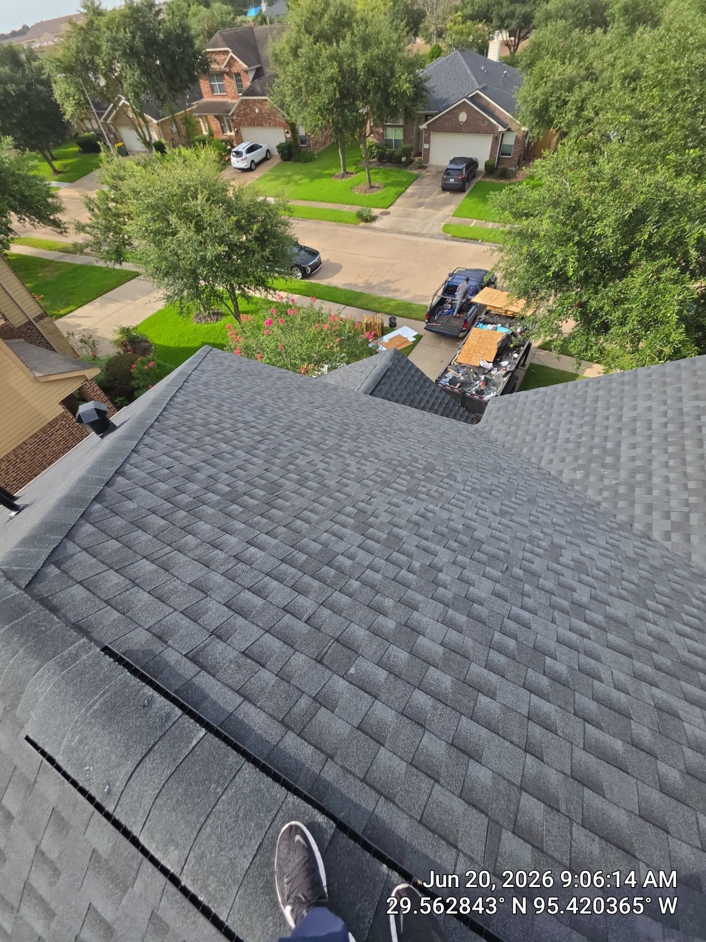 Project in Pearland by Good Vibes Roofing