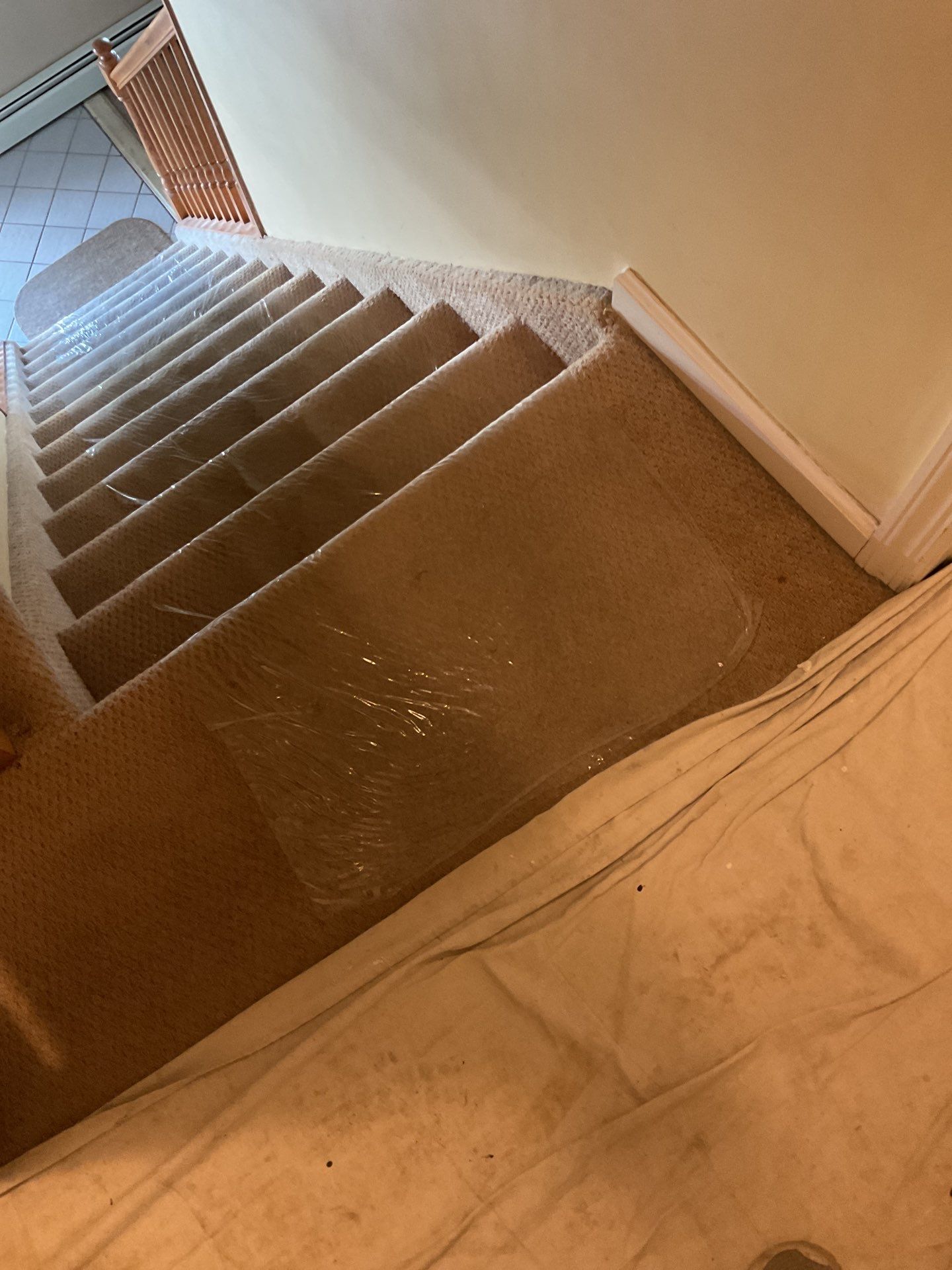 Ceiling Water Damage Mitigation and Structural Drying in Holbrook by Newhouse Restoration
