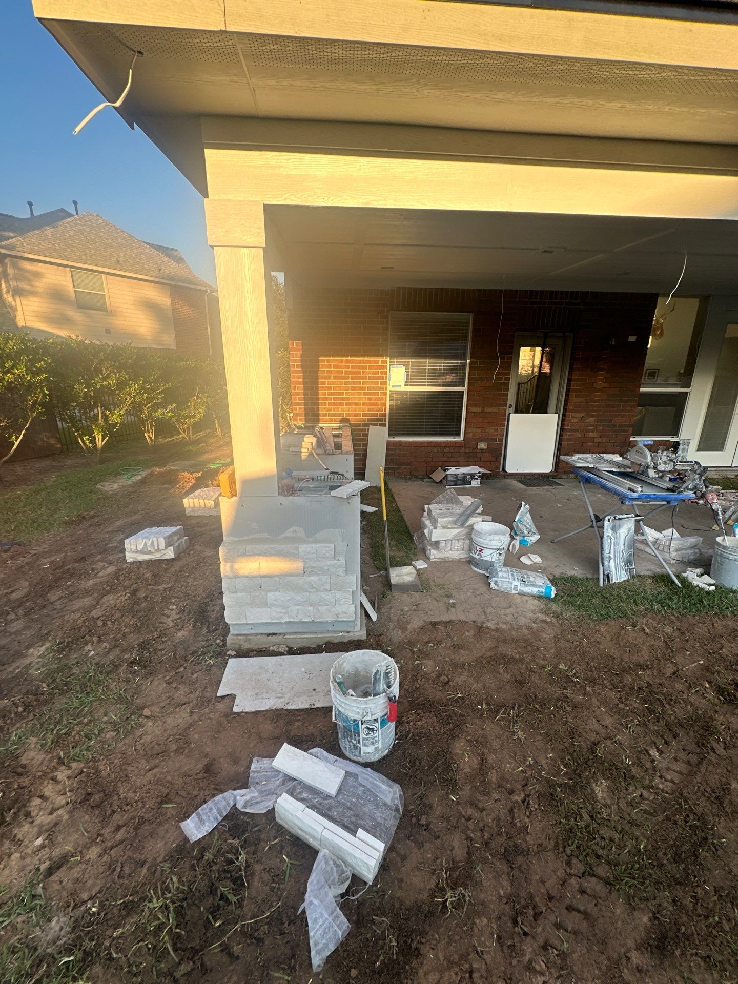 Covered Patio using Sophalx Crew by SophAlx LLC