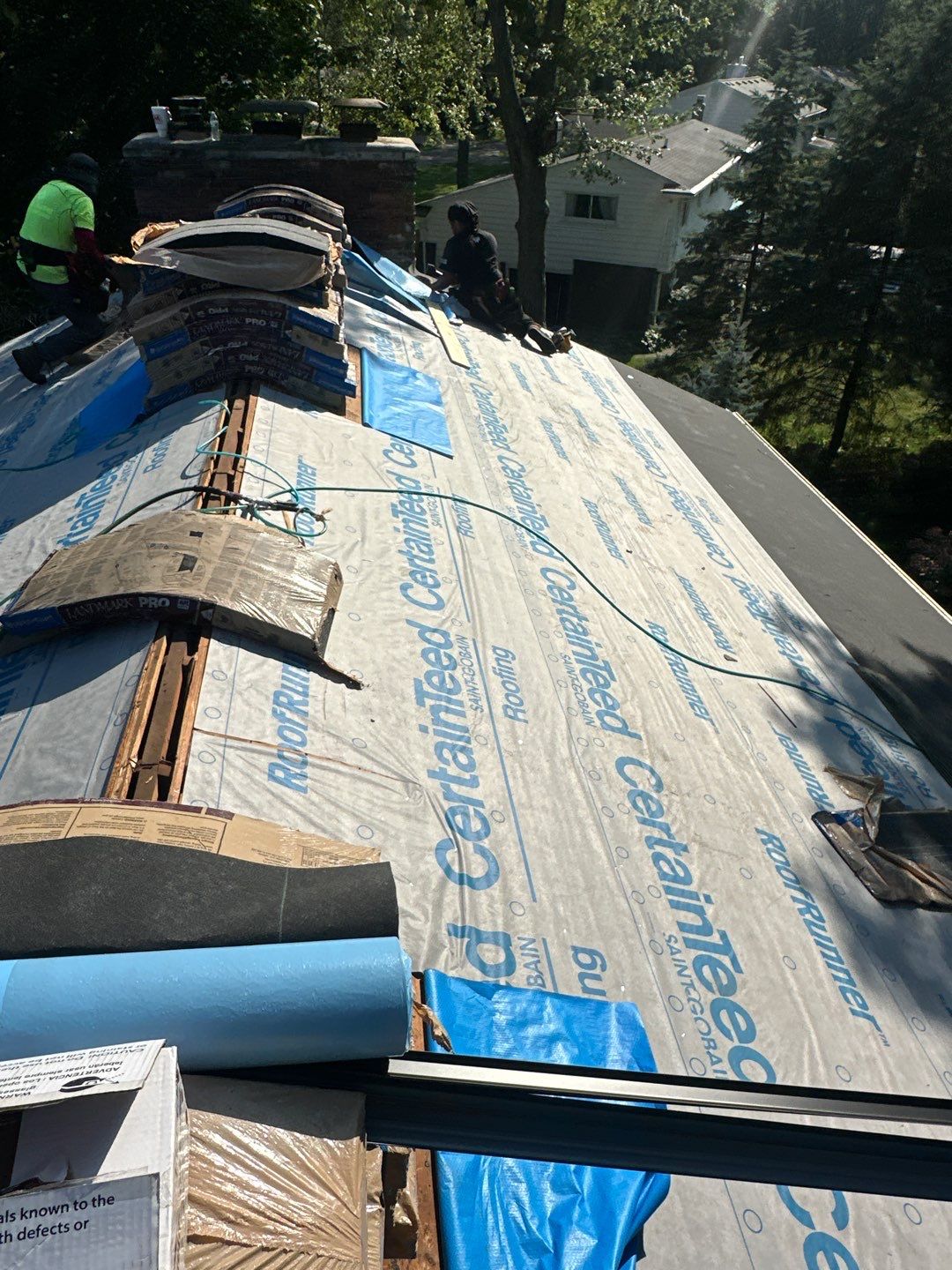 Project in Bloomfield Hills by Eave Roofing