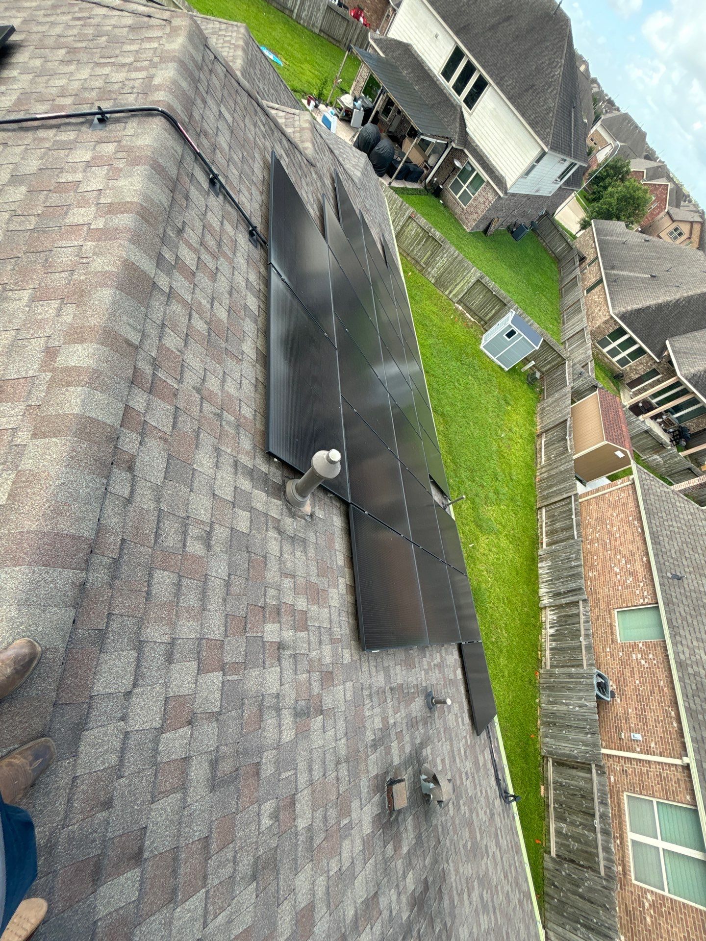 Hail Damage using Owen's Corning Duration (Lifetime) Shingles by Roof Repair Services LLC