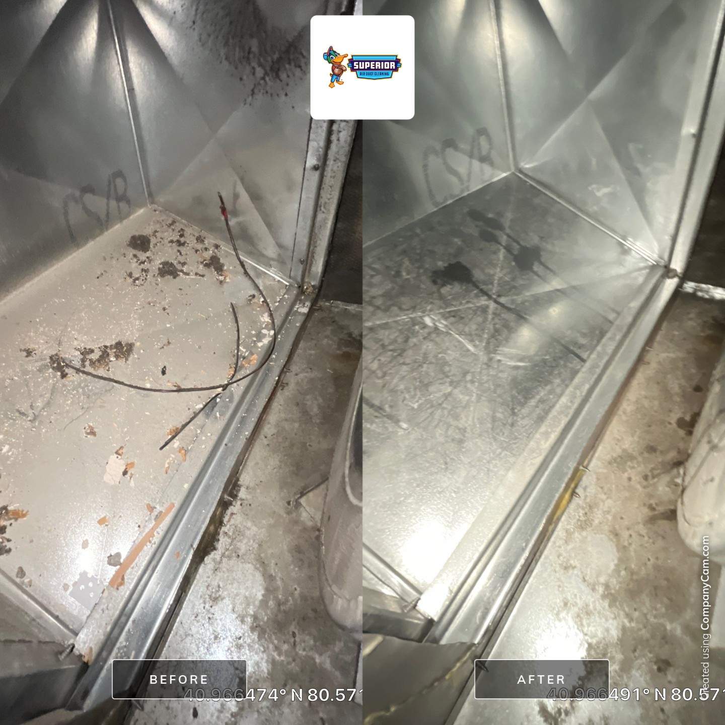 Air Duct Cleaning With a Vacuum Truck in New Middletown, OH by Superior Air Duct Cleaning