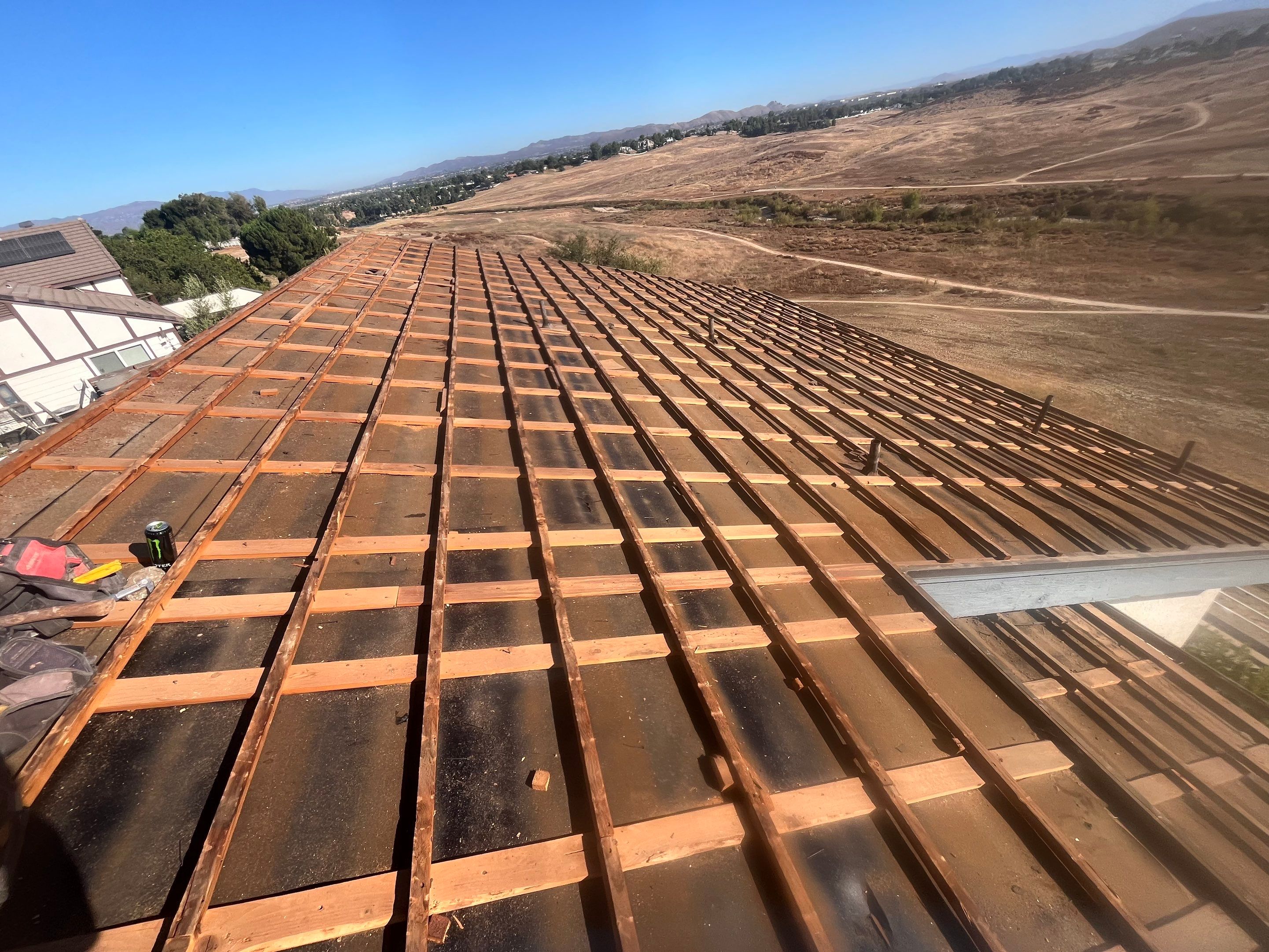 Complete Concrete Tile Roof Replacement and Decking Upgrade by Reliable Roofing San Diego Inc.