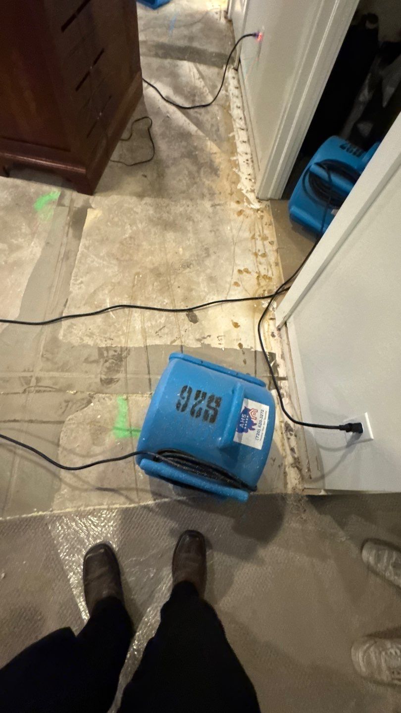 Water Damage Project in Denver by Accountable Home Services