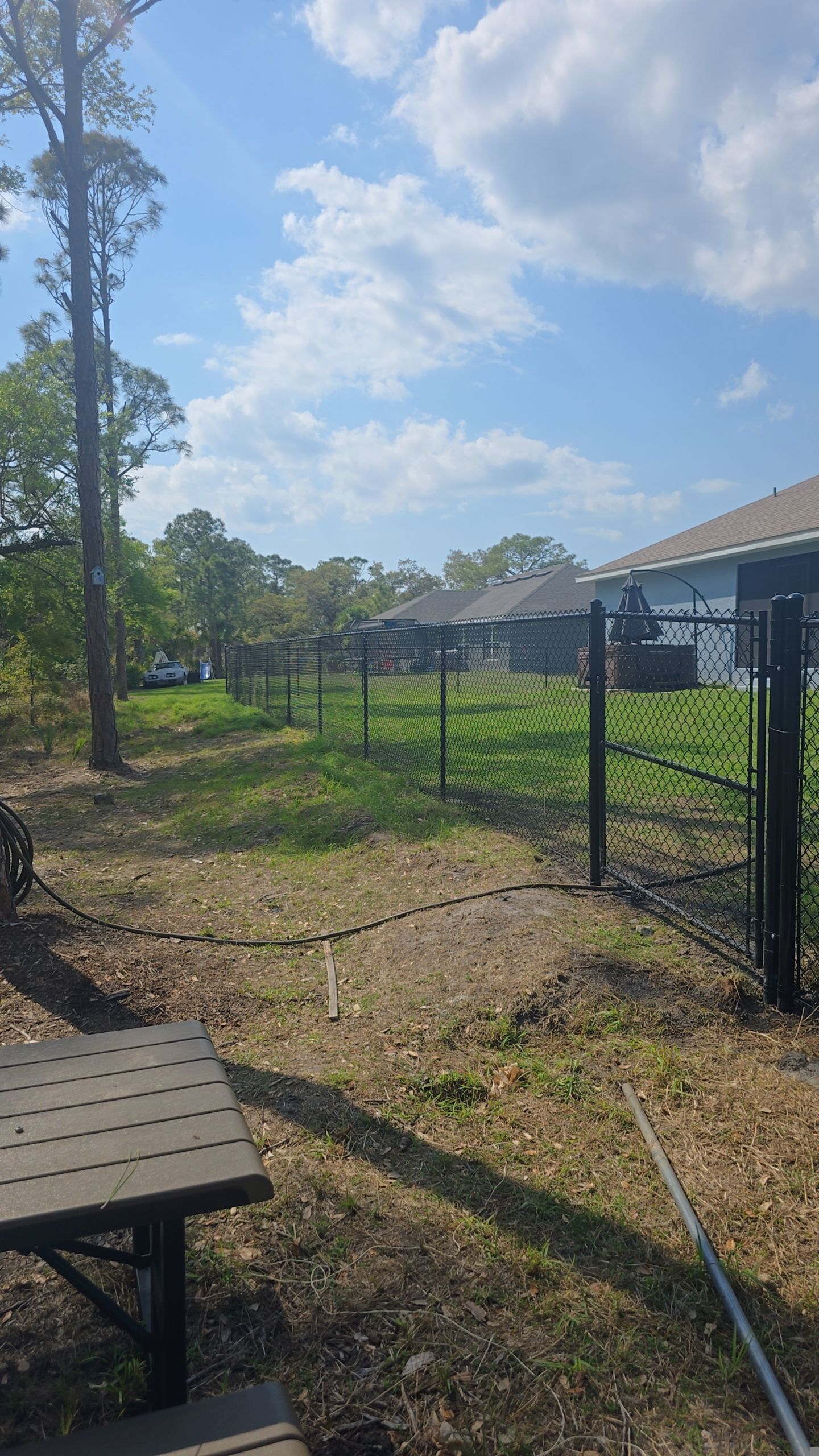 Chain Link Install in North Port by True Fence LLC