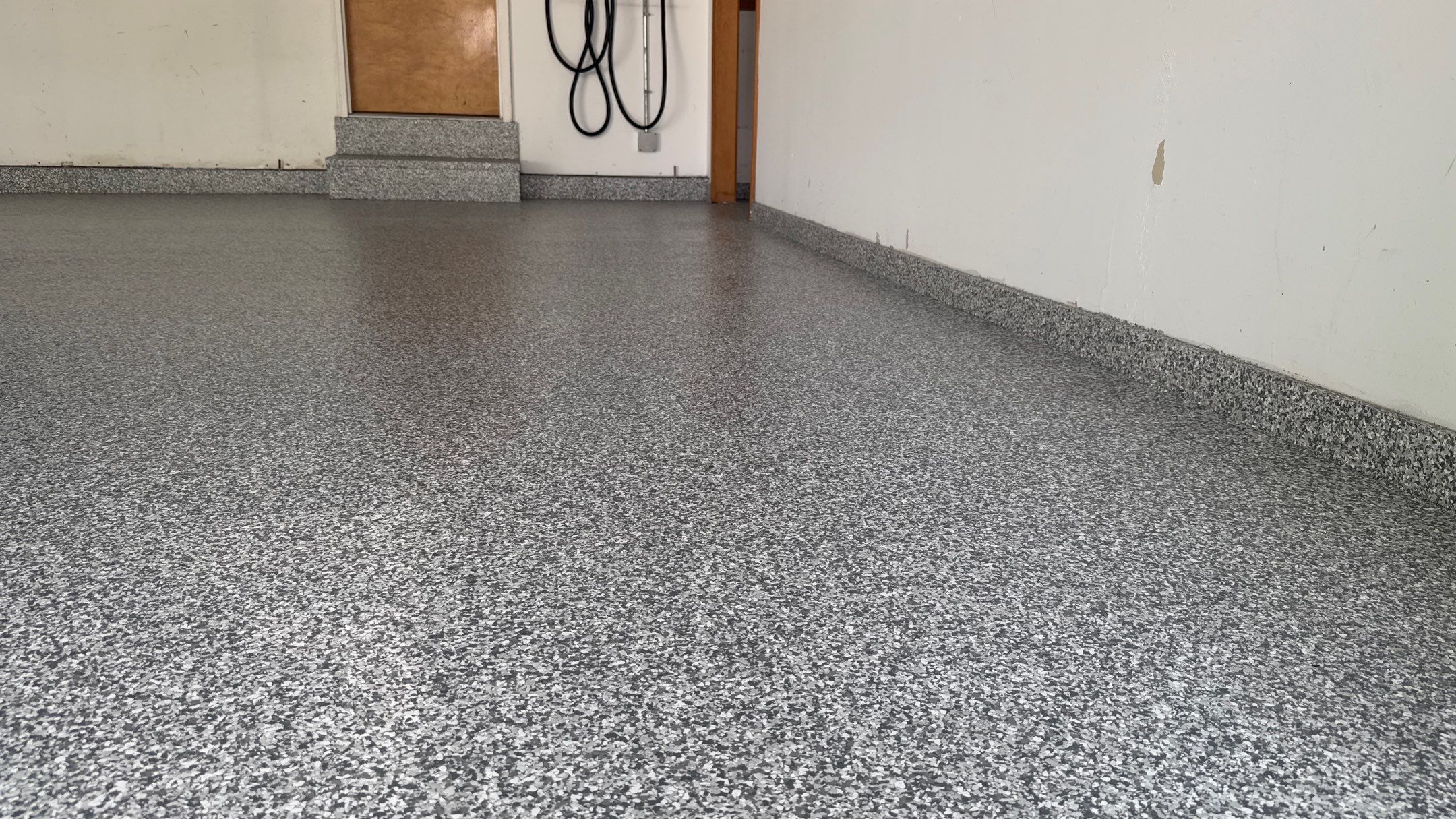 Drew Has The Nicest Floor On The Block  by Banner Garage