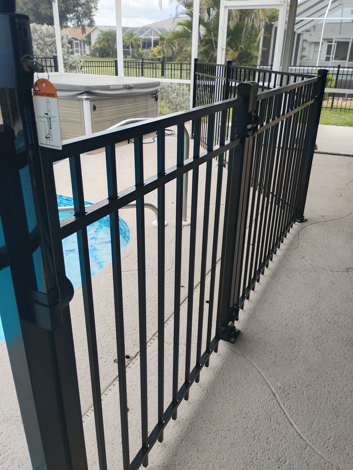 Aluminum Pool Screen Enclosure and Safety Fencing in Punta Gorda by True Fence LLC