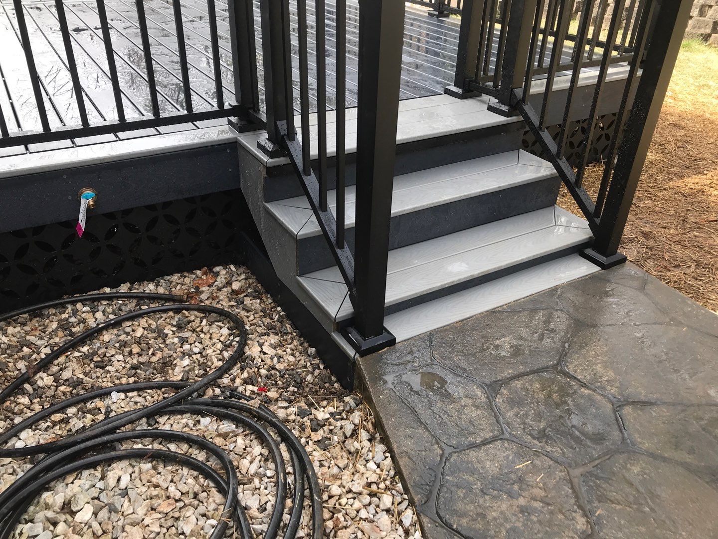 Deck Installation using Trex Decking and Railing  by Secure Construction Company Inc