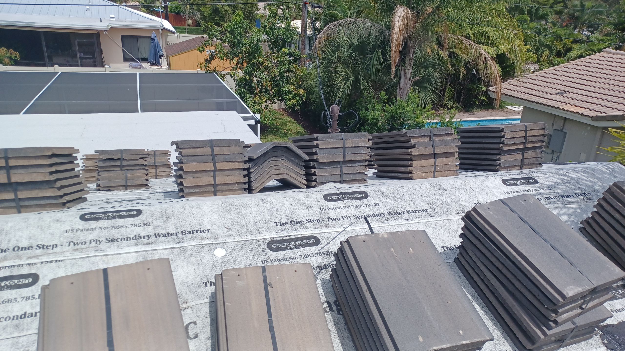 Residential Roofing Installation using Eagle Roofing Tile by BLUES BROTHERS ROOFING