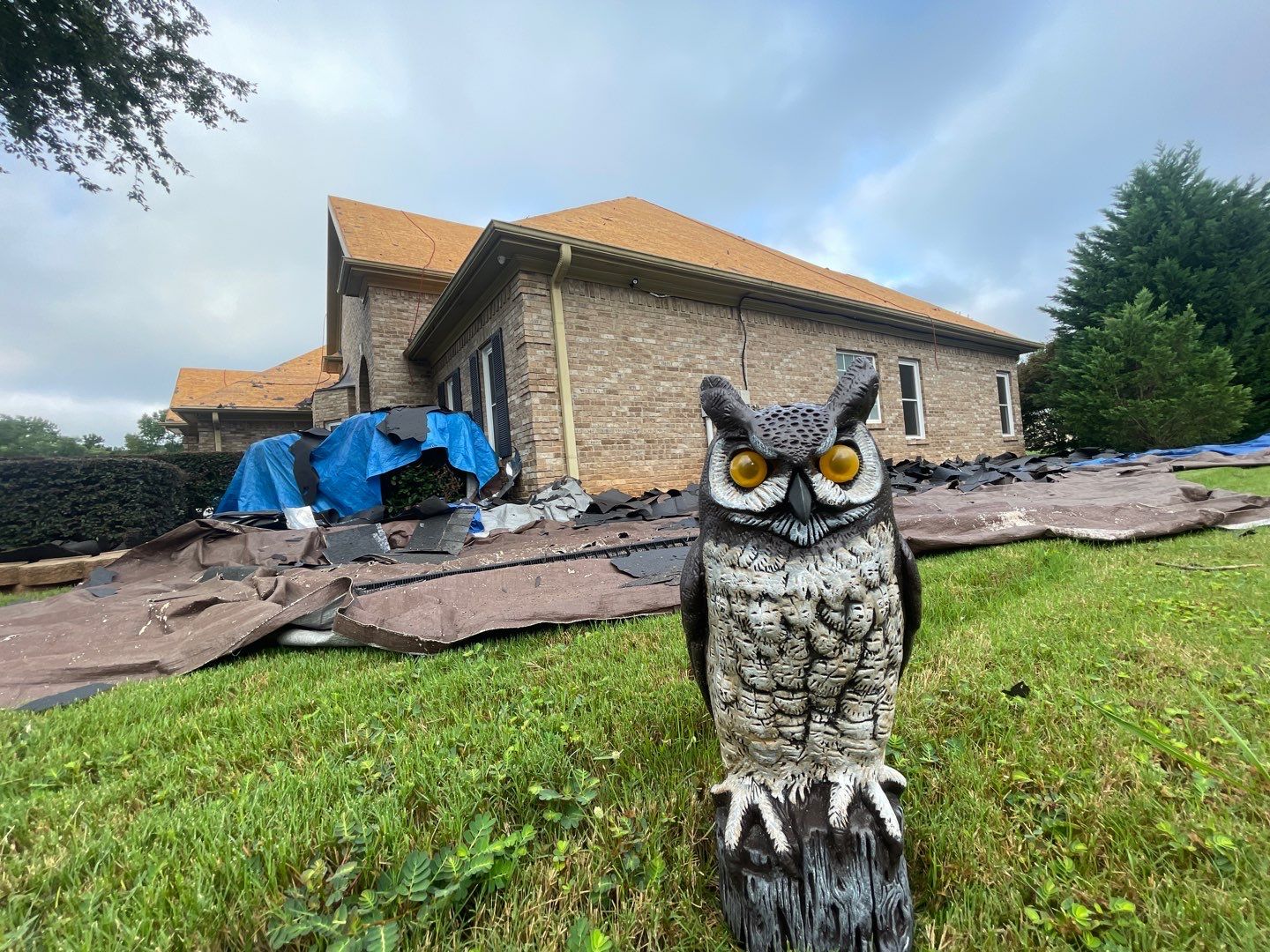 Residential Roofing Installation using Owens Corning by Inspector Roofing and Restoration