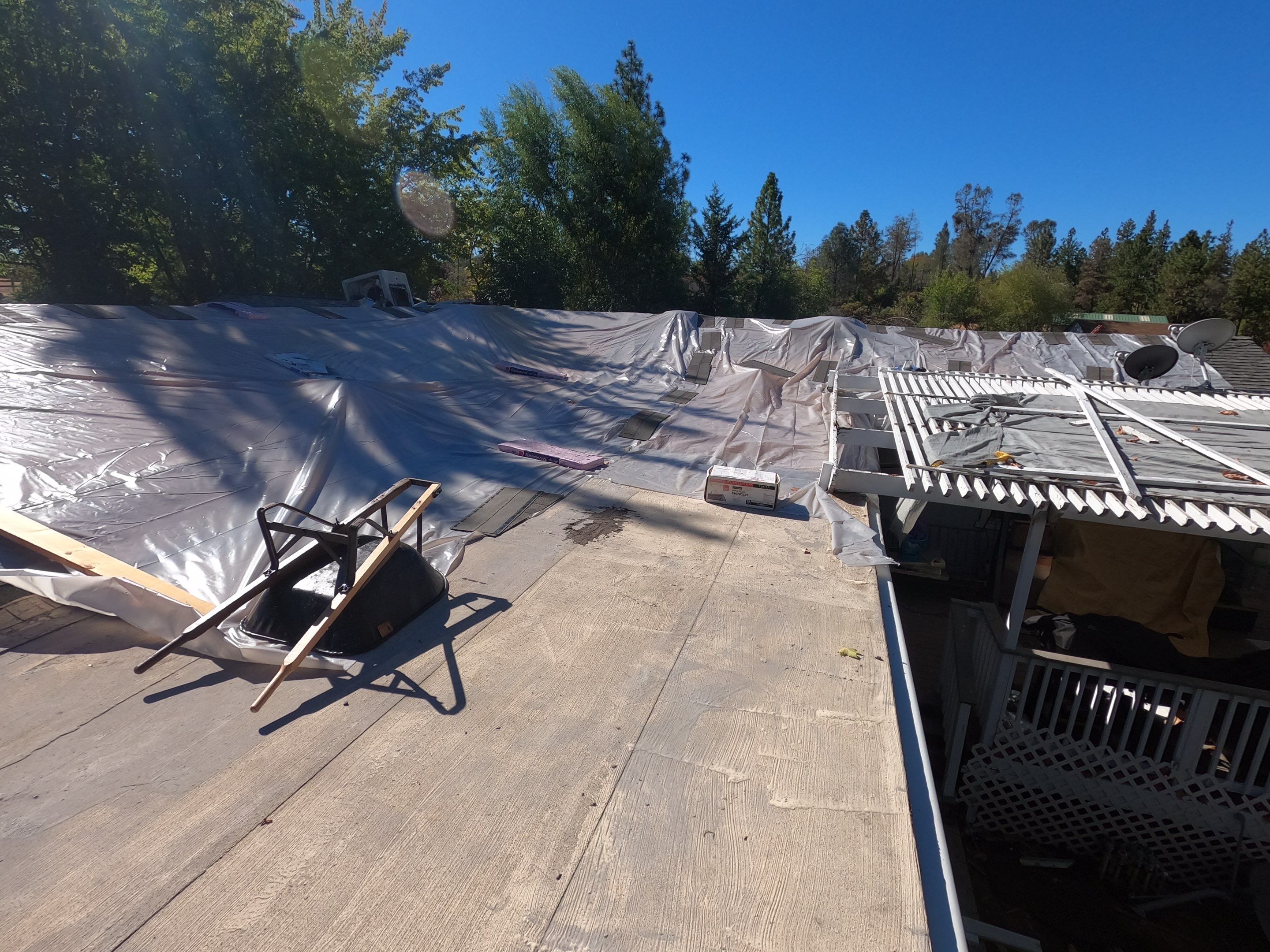 Residential Roofing Installation using Owens Corning Roofing Shingles by Byers Enterprises 