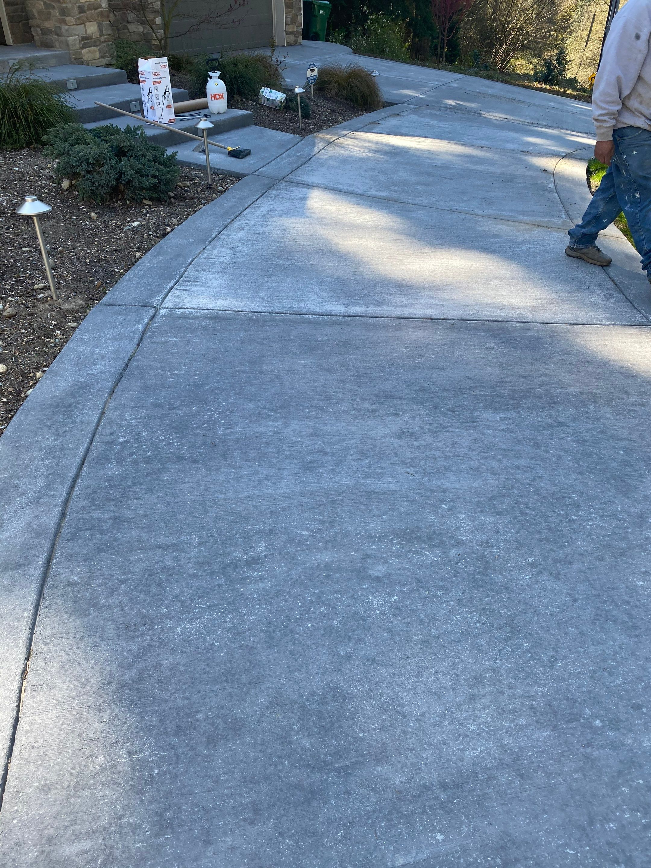 Melanie | Concrete Driveway  by Jireh Asphalt & Concrete Inc 