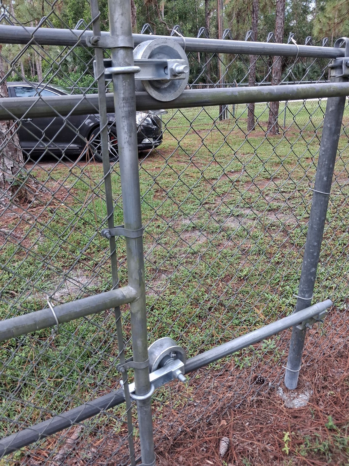 Naples Chain Link Sliding Gate Repair by True Fence LLC
