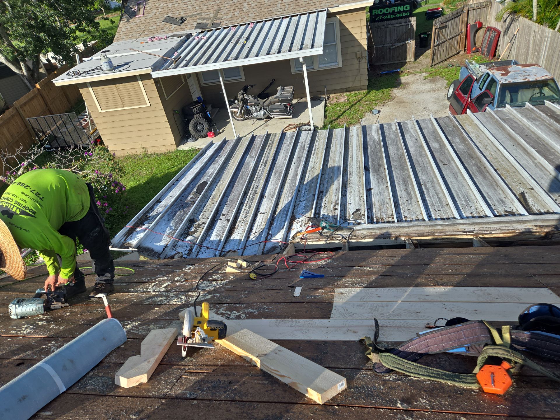 Project in St. Petersburg 33713 by Mitchell Roofing Company LLC 