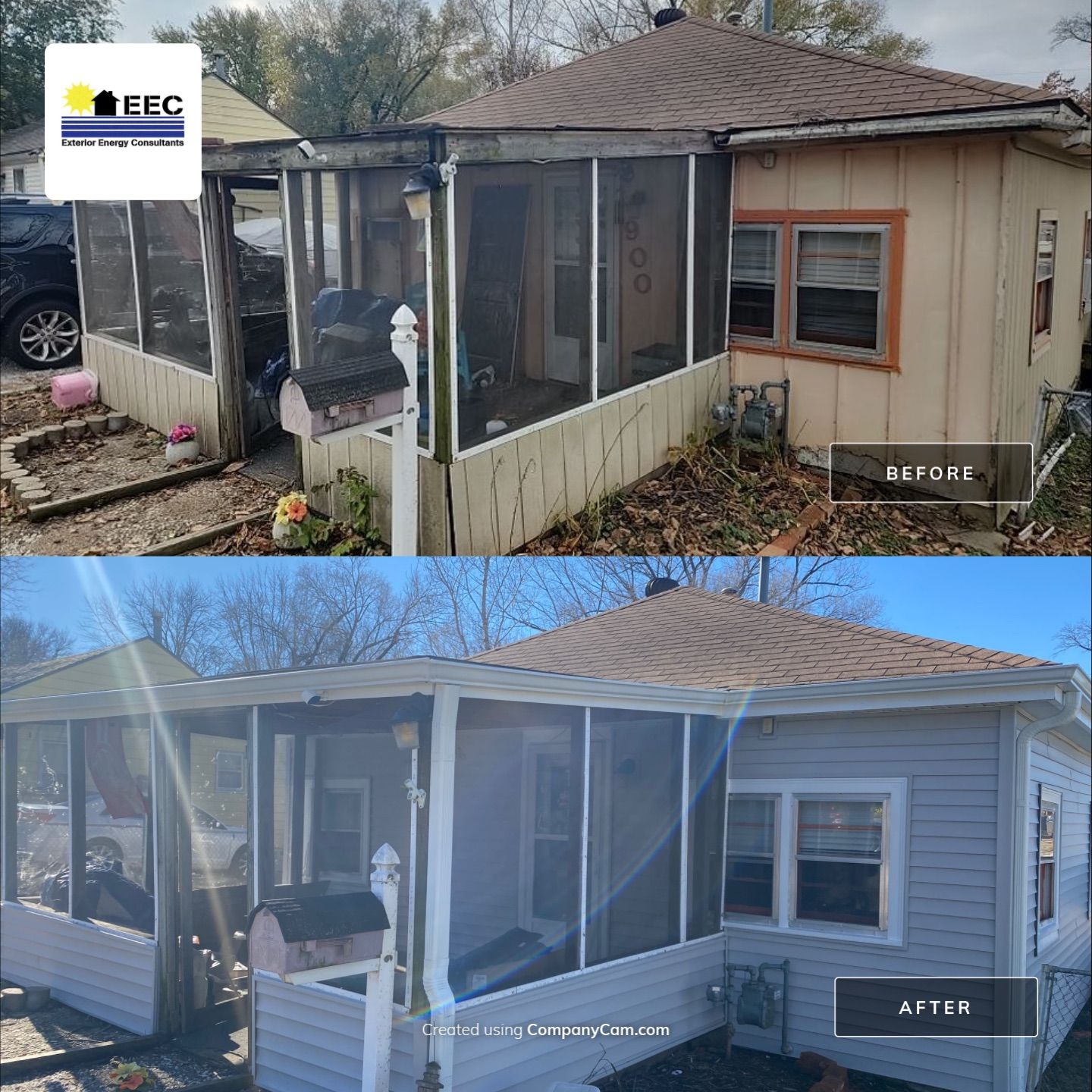 Siding Installation using Exterior Portfolio Vinyl Siding by EEC Windows, Siding & Roofing