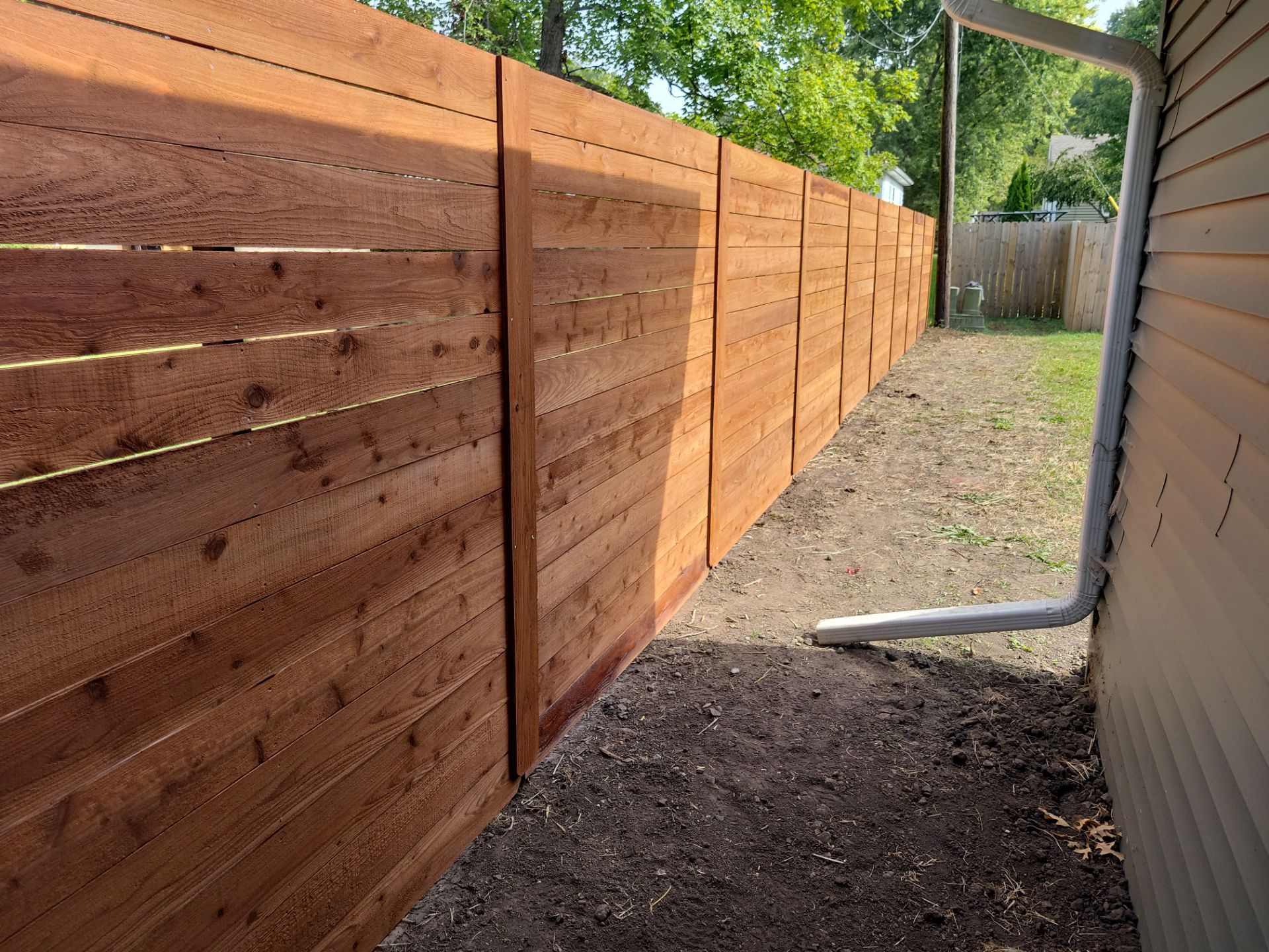 Project in Cedar Falls by Perfect Picket Fence and Stain