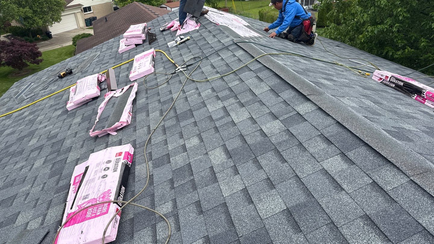 Roof Replacement using Owens Corning Estate Gray by 180 Contractors