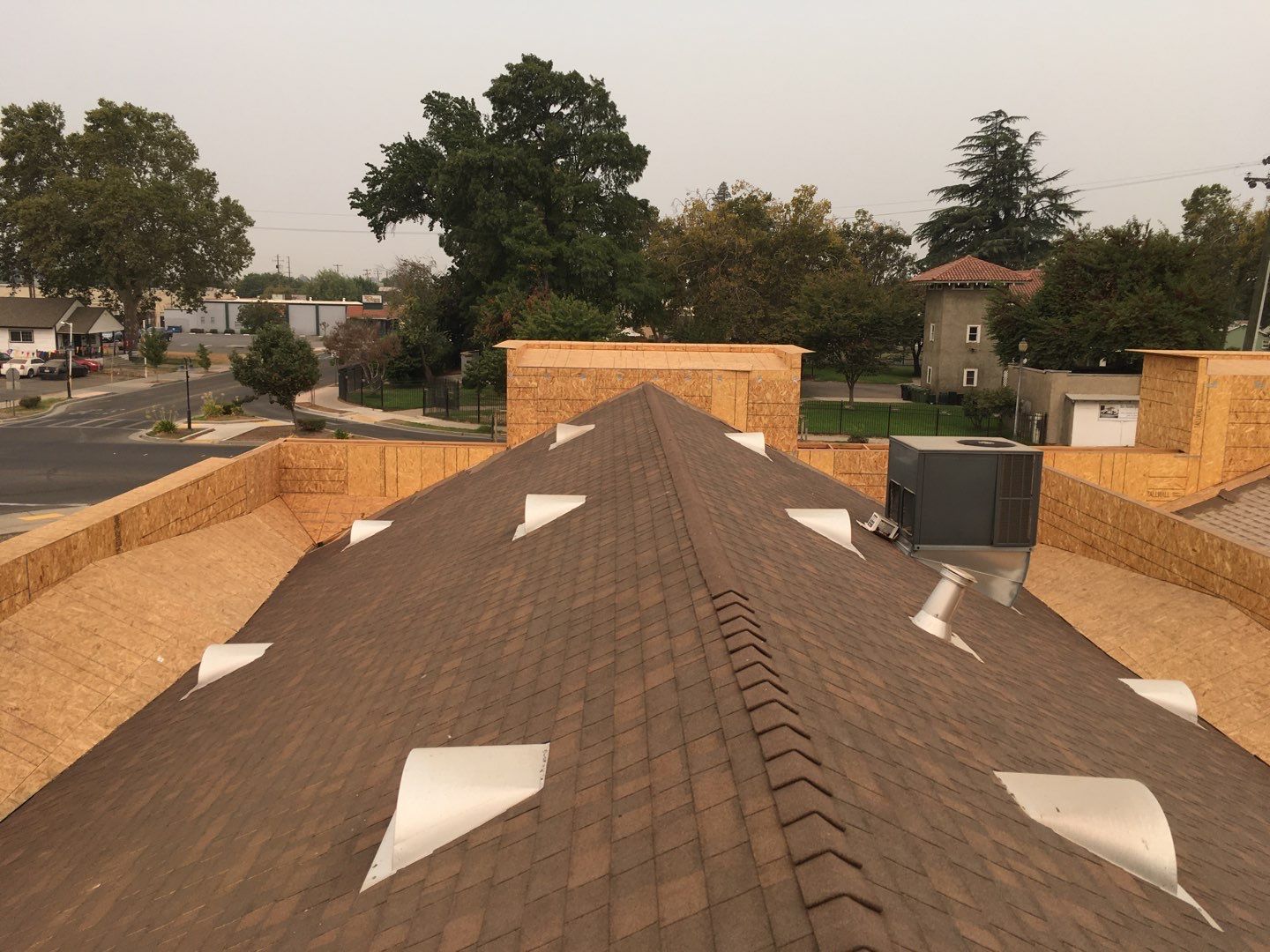 Spray foam and coatings using Conklin Benchmark/PUMA XL coatings and spray foam by Straight Edge Roofing Inc