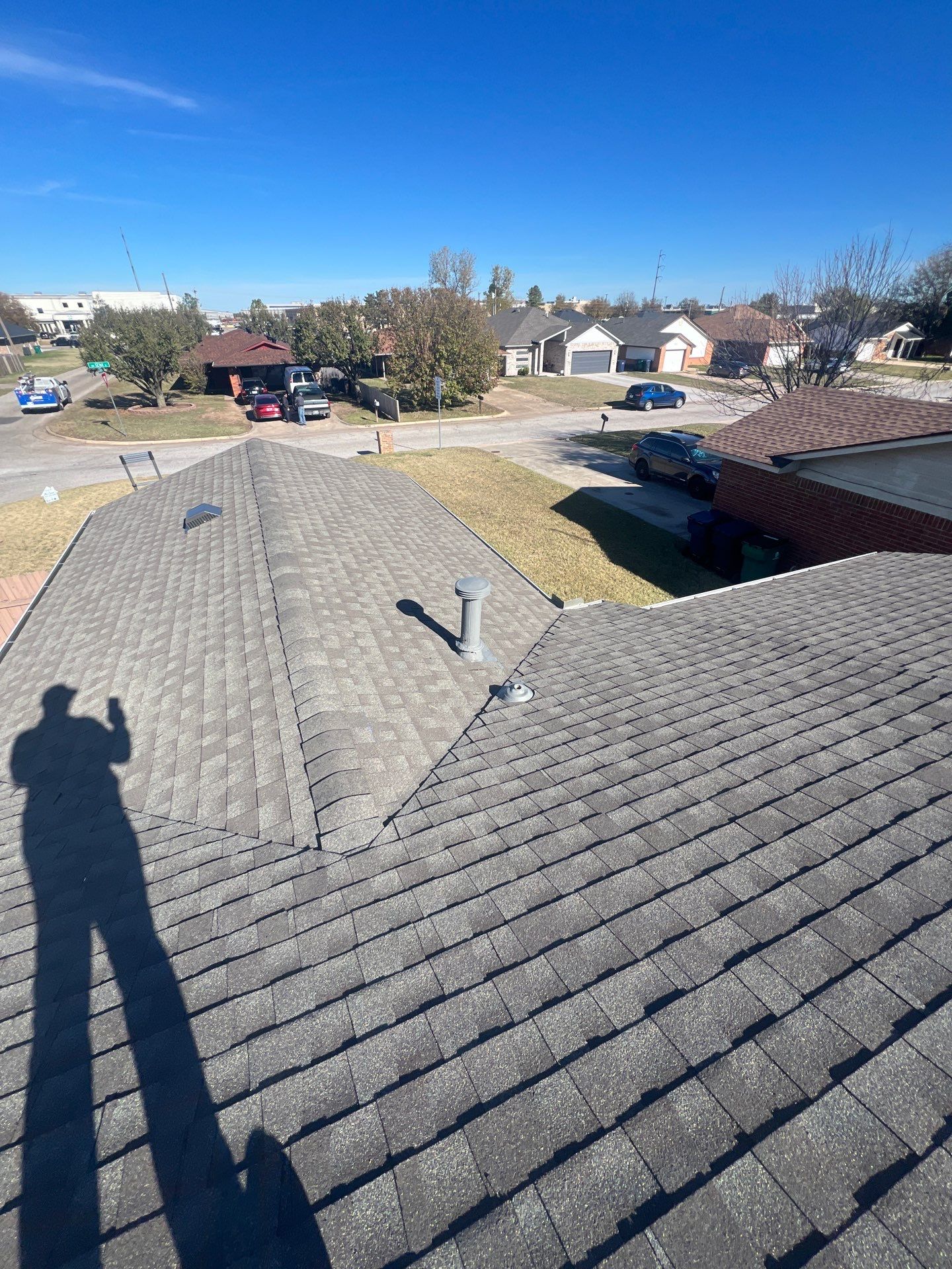 barn and home roof replacement in Oklahoma City by McCann's Roofing and Construction