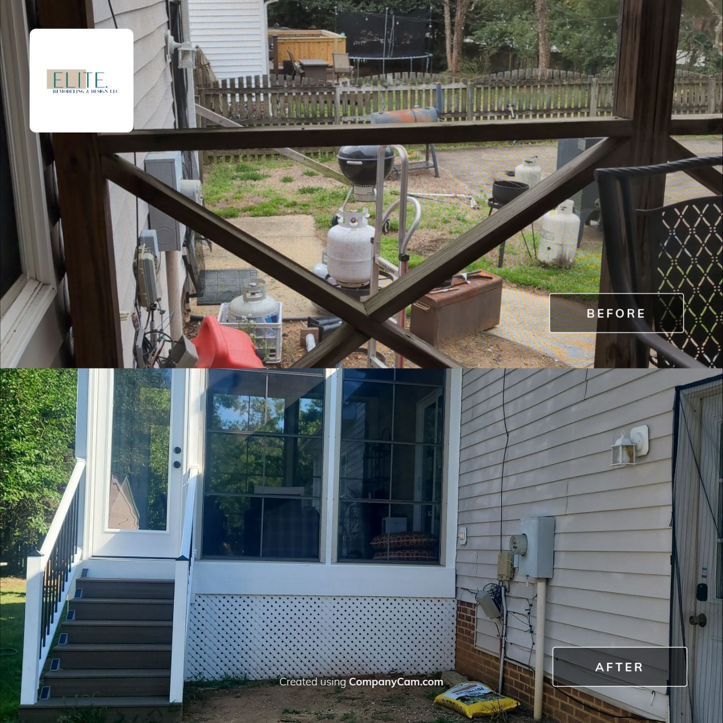 Project in Holly Springs by Elite Remodeling and Design LLC