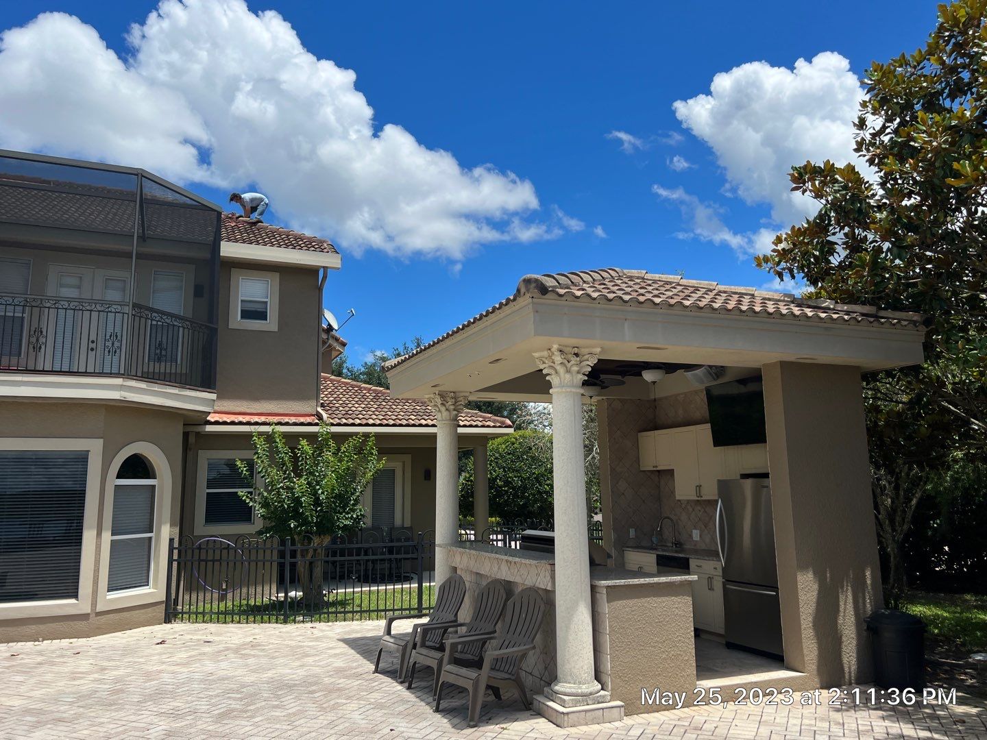 Mediterranean Tile Roof Replacement and Leak Remediation in Orlando by Fortified Roofing Solutions Corp.