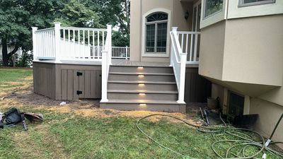 New Deck in Demarest, New Jersey