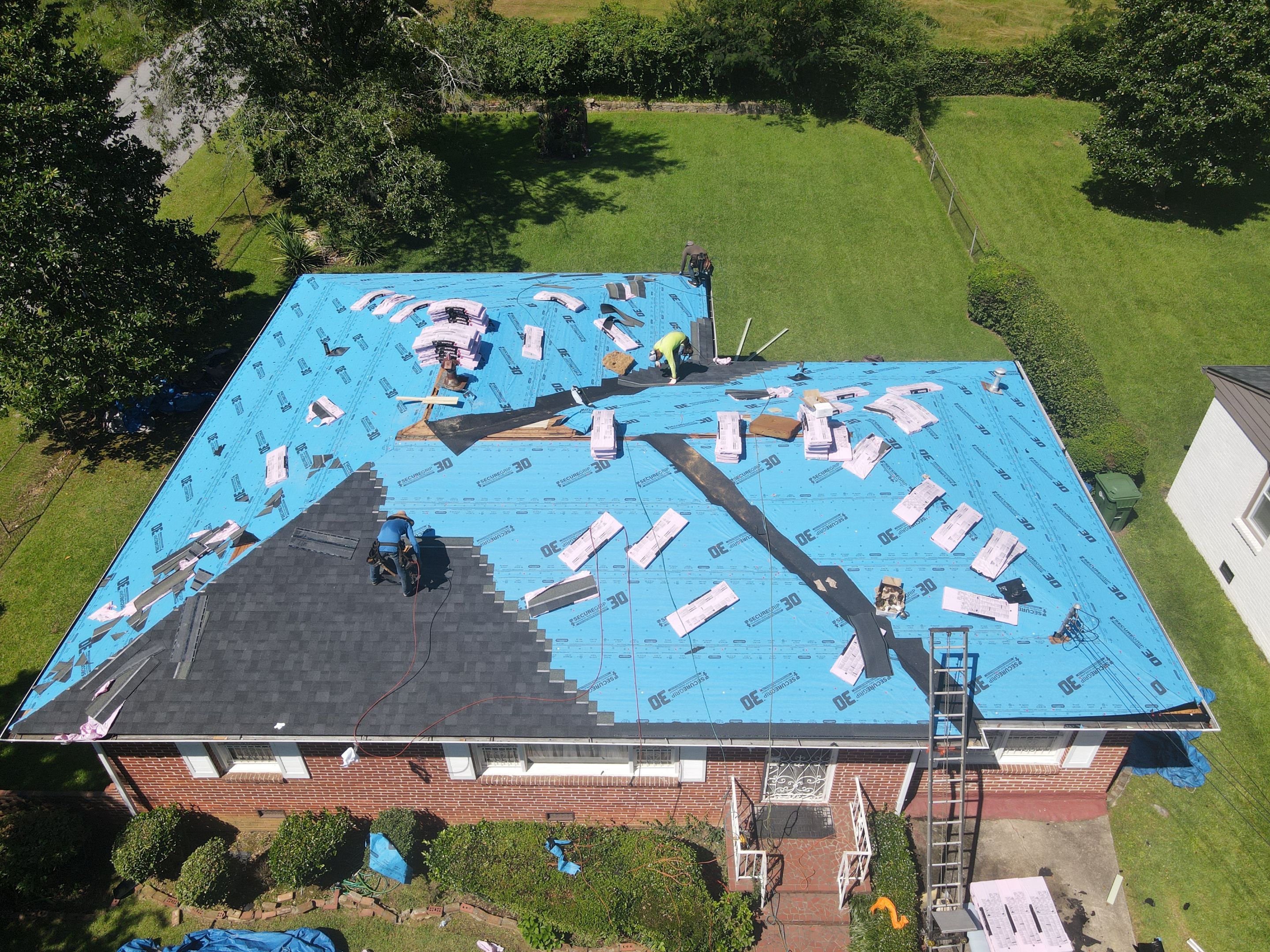 Residential Roofing Installation using Owens Corning by Inspector Roofing and Restoration