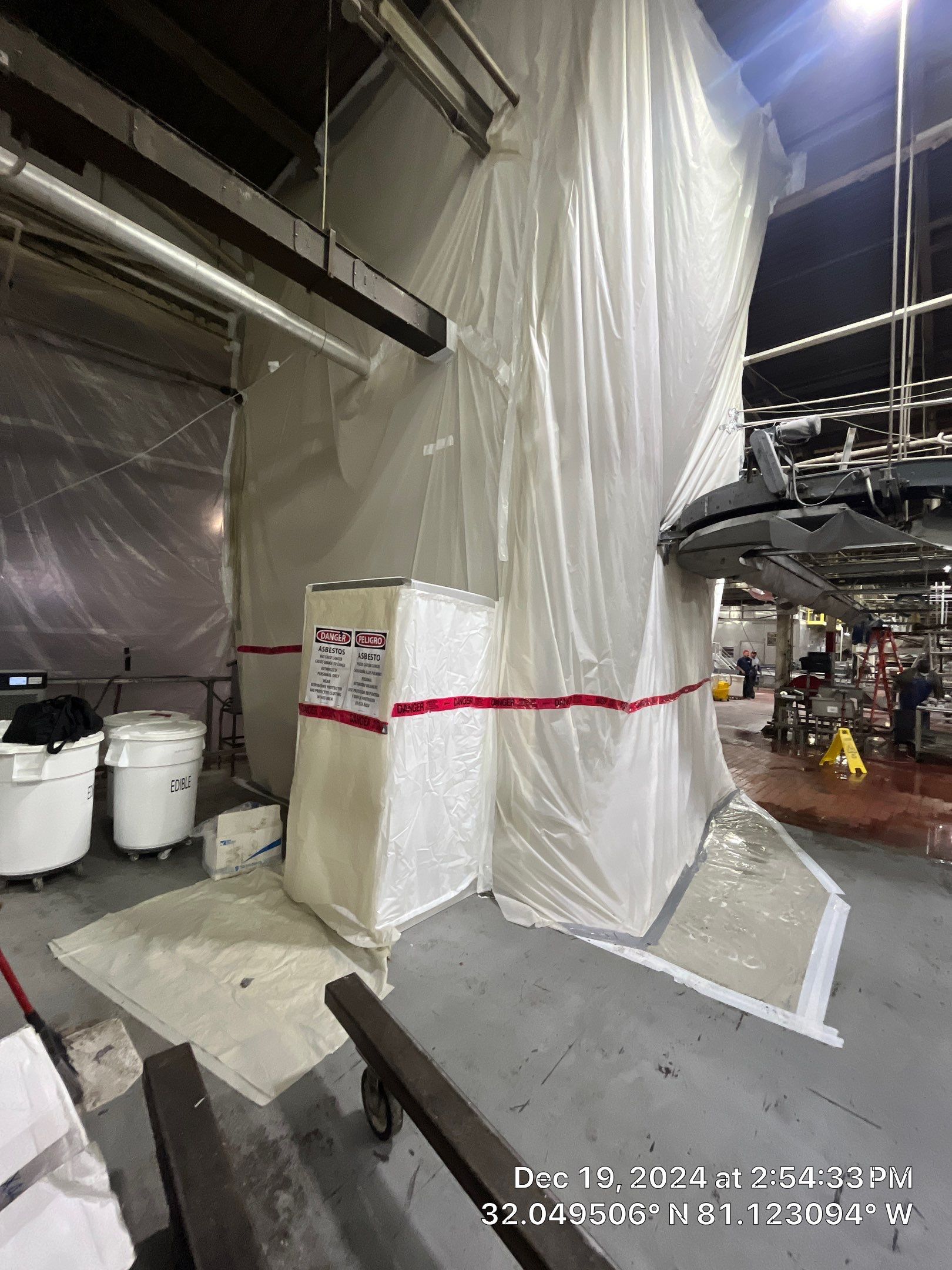 Transite Paneling Commercial Abatement by EAS Environmental, LLC.