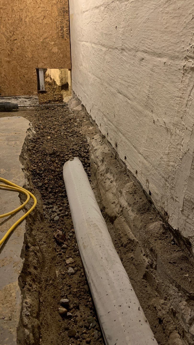 Basement Remodel for New Tenants in North by Waterproofing Northeast