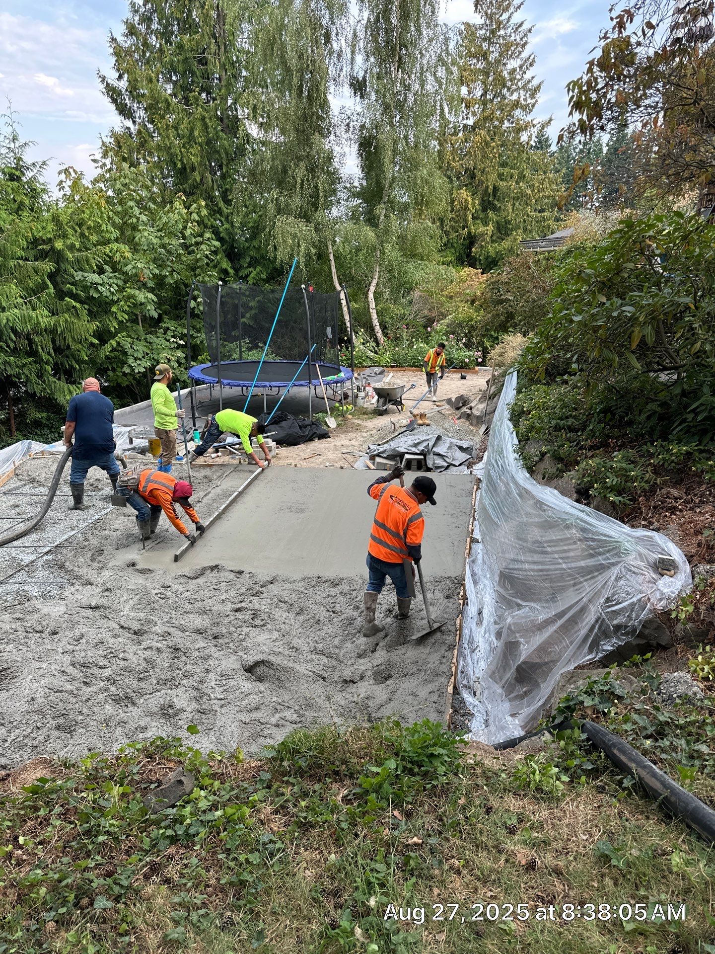 Backyard Concrete Patch Repair | Seattle  by Jireh Asphalt & Concrete Inc 